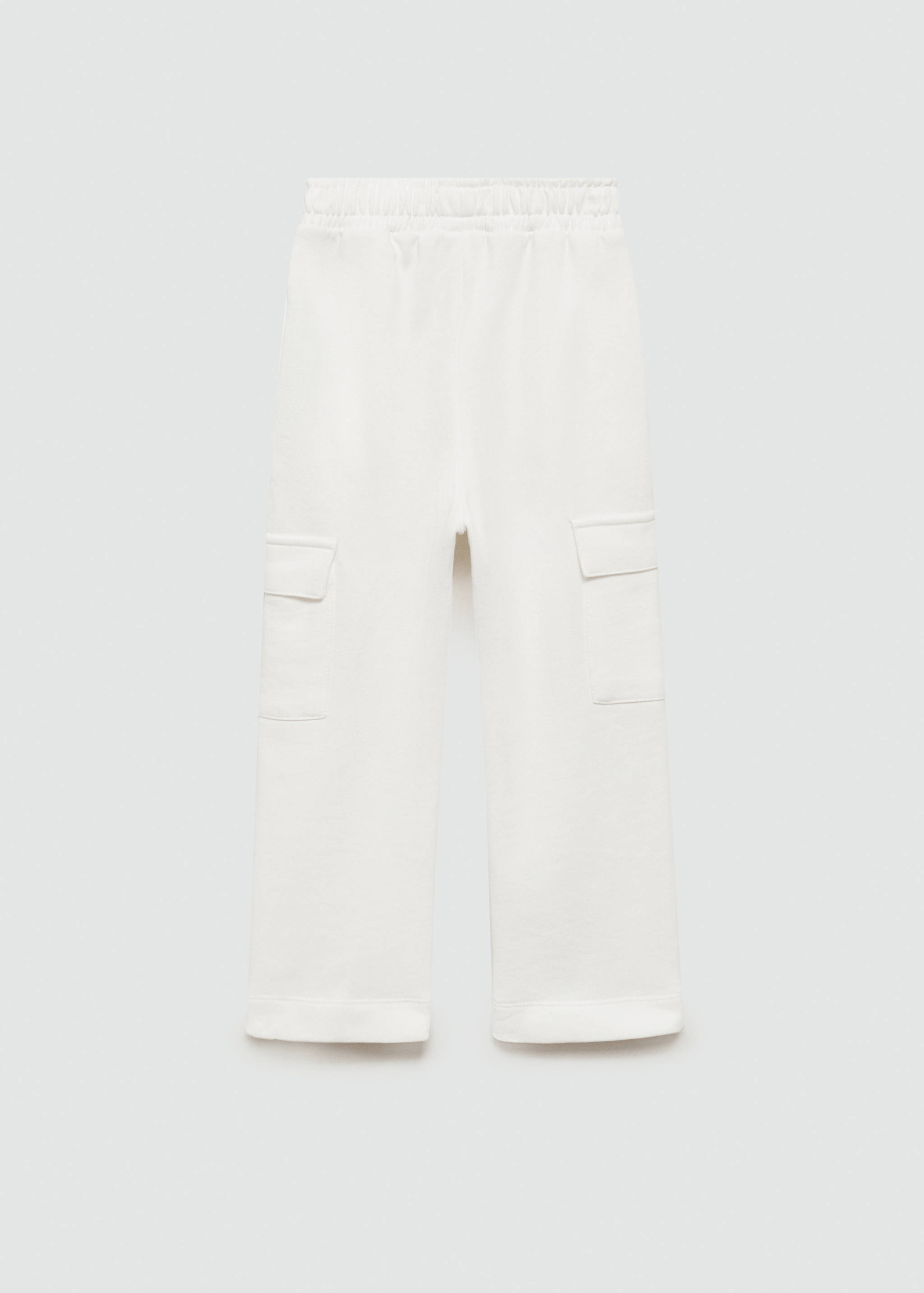 Cotton cargo trousers - Reverse of the article