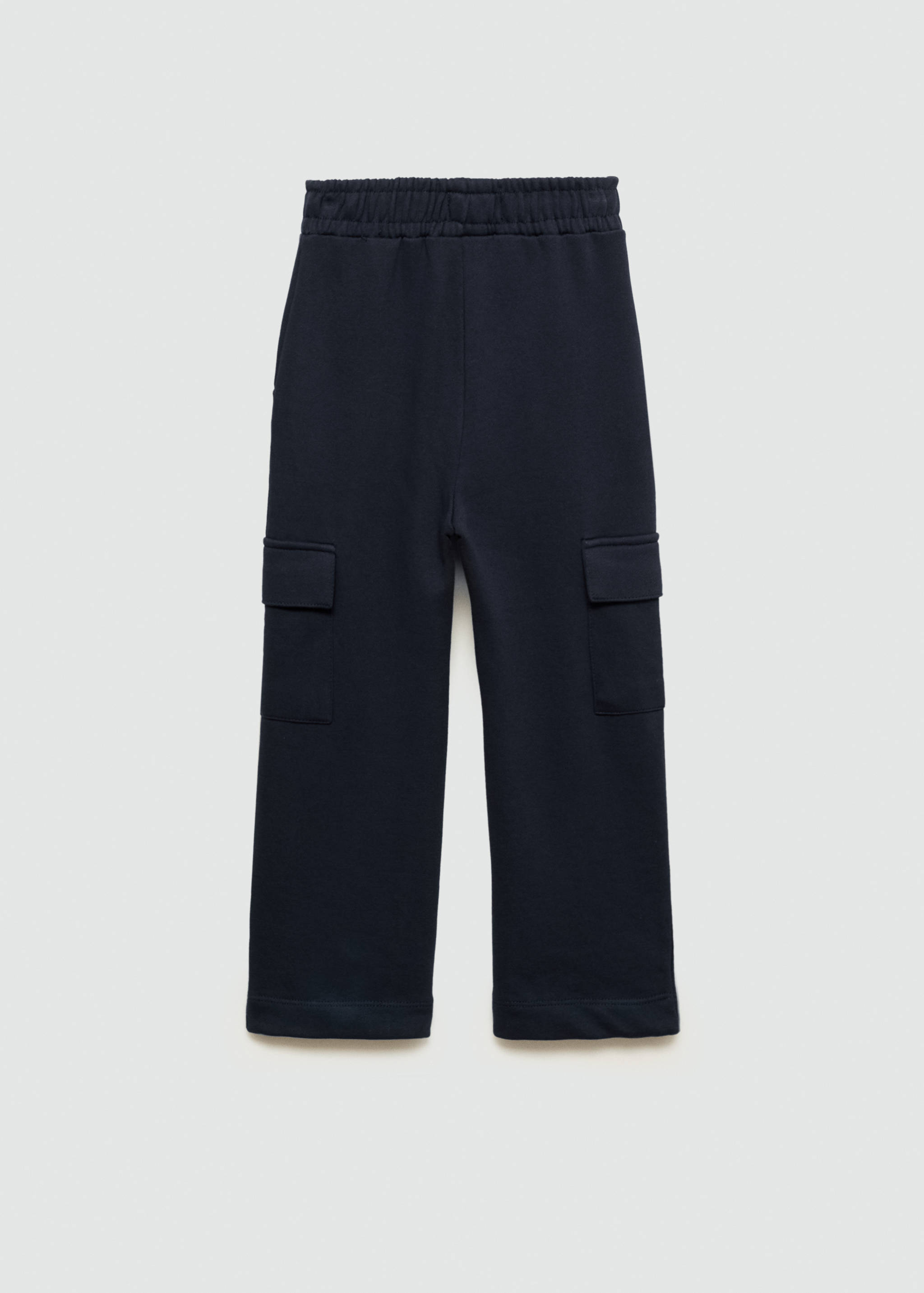 Cotton cargo trousers - Reverse of the article