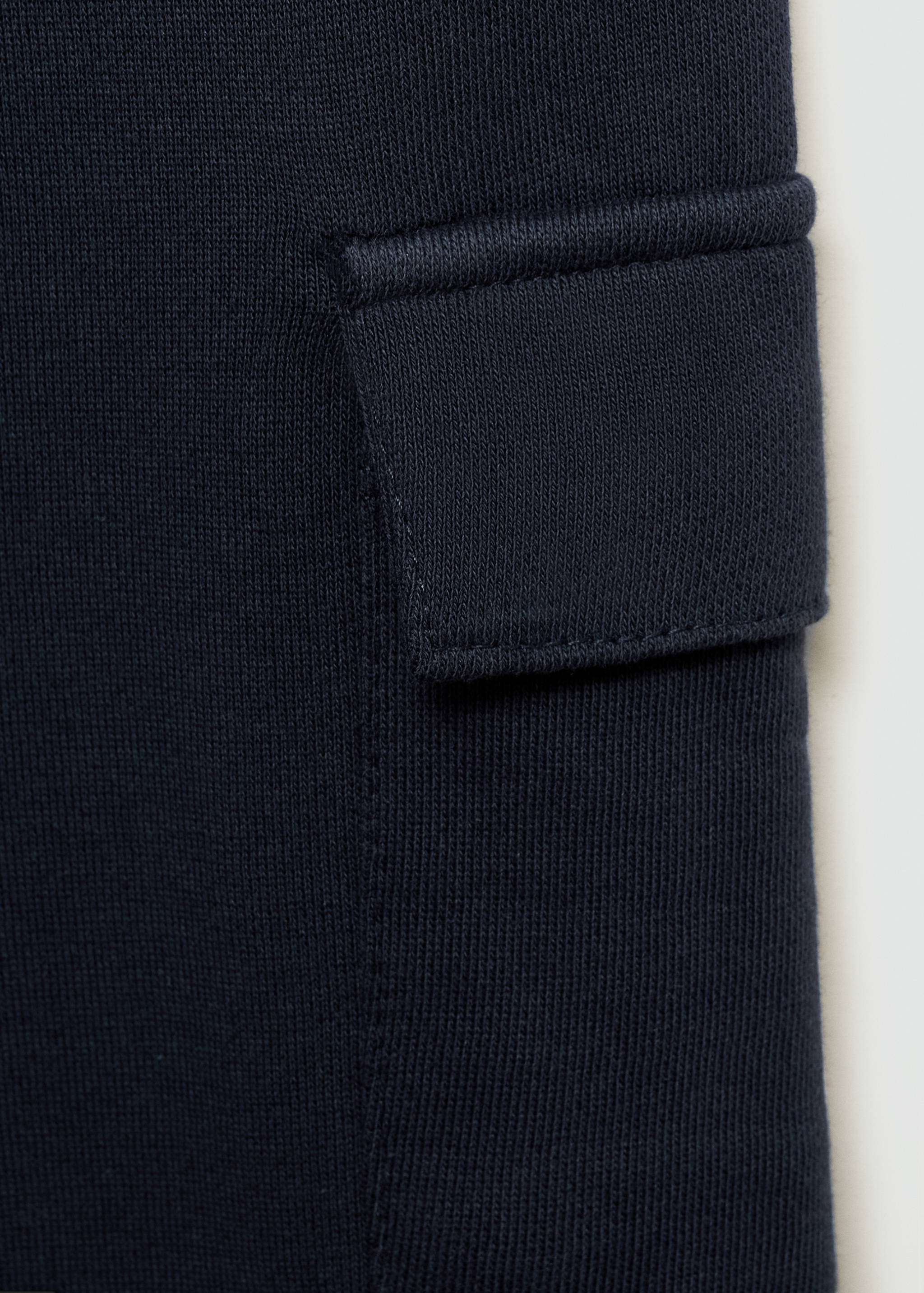 Cotton cargo trousers - Details of the article 8