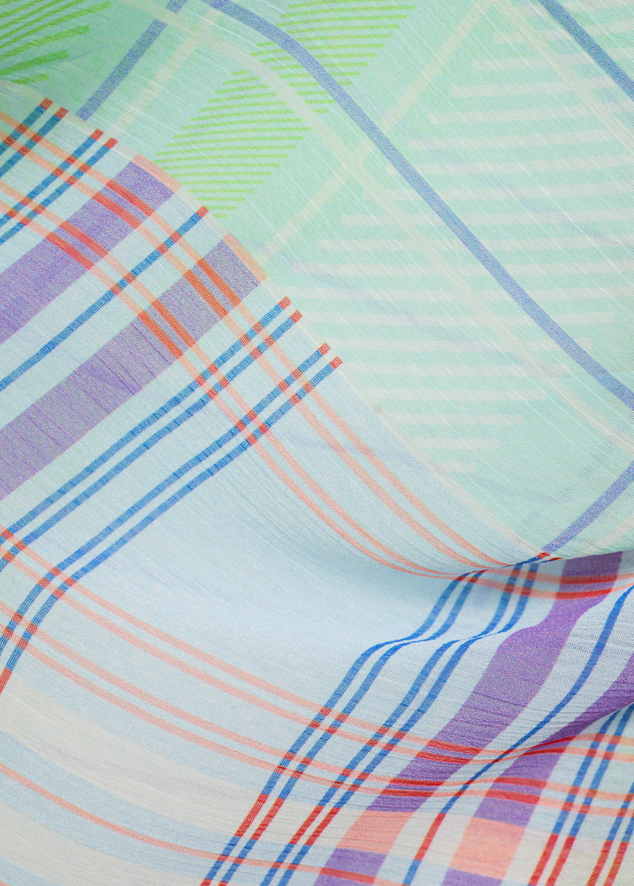 Asymmetrical ruffle top - Details of the article 8