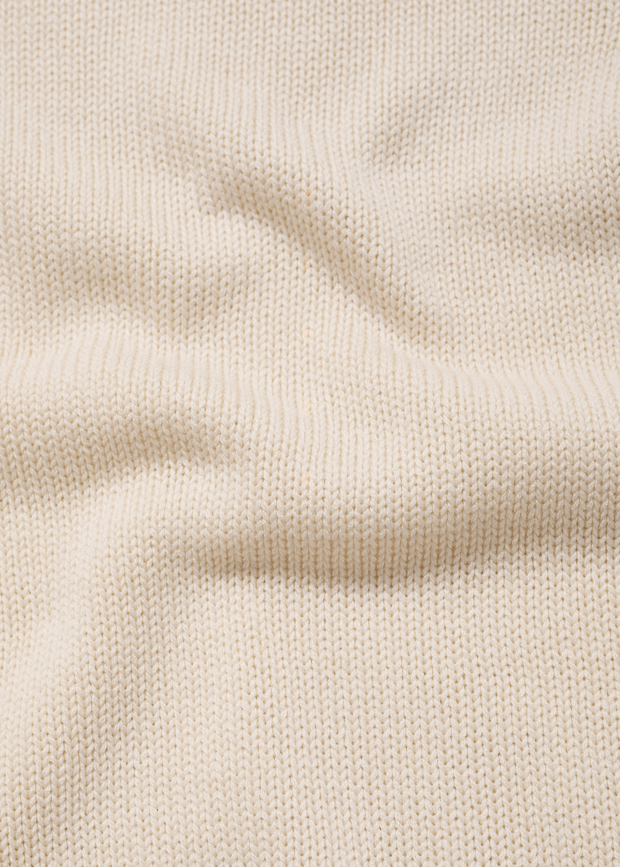 Knitted cardigan with jewel button - Details of the article 0