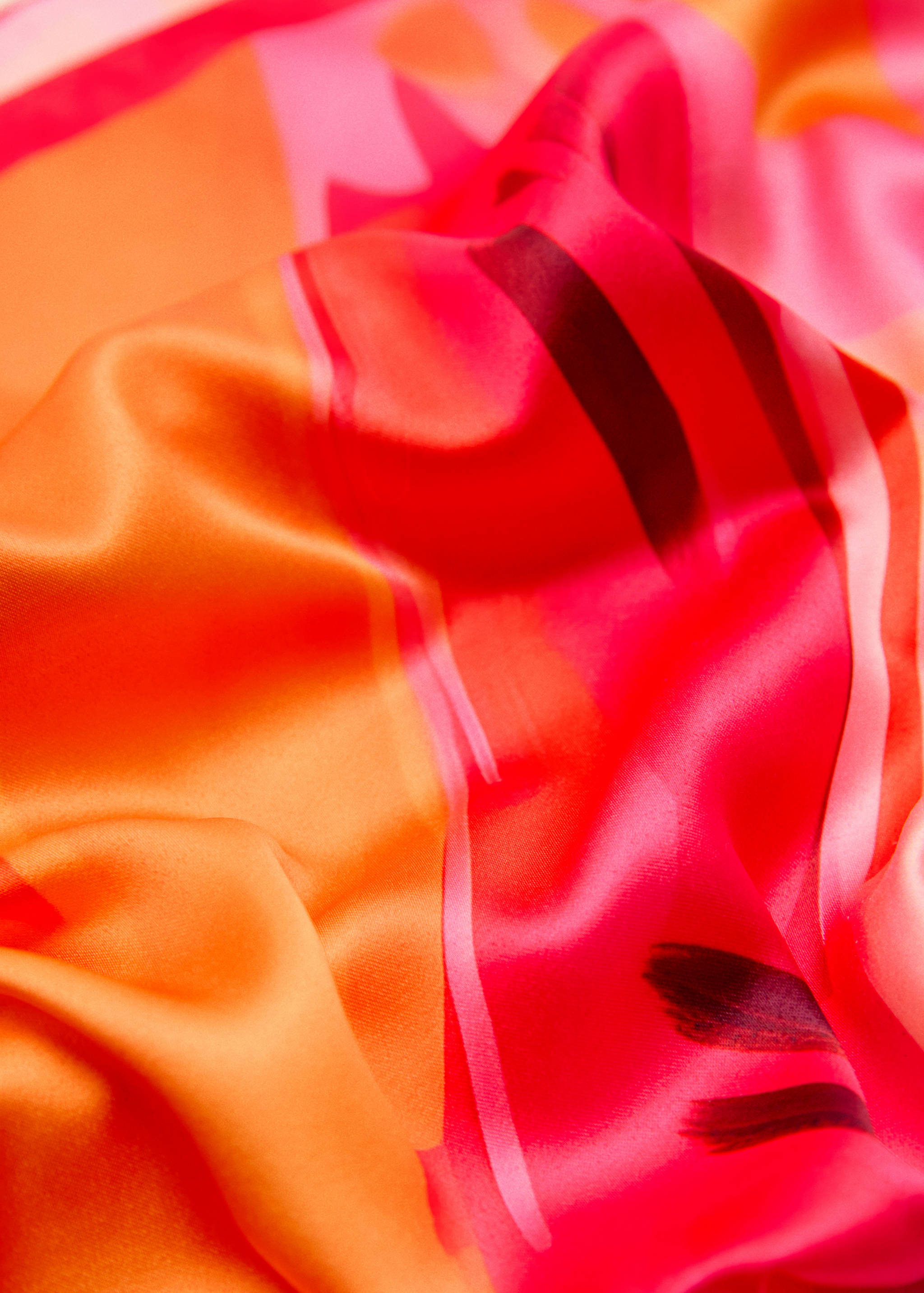 Pañuelo estampado multicolor - Detalle del artículo 1
