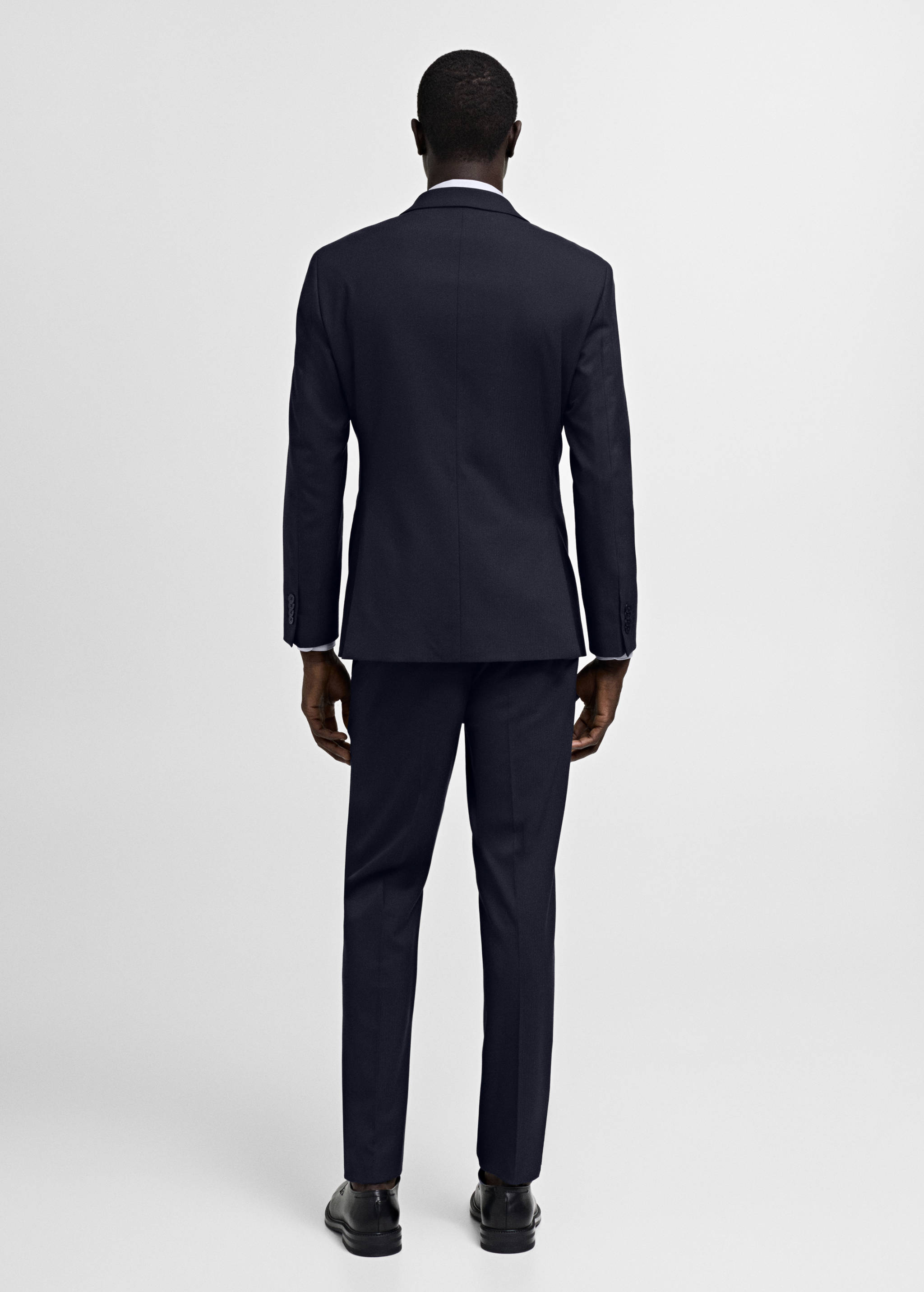 Veste costume slim-fit tissu comfort stretch - Verso de l’article