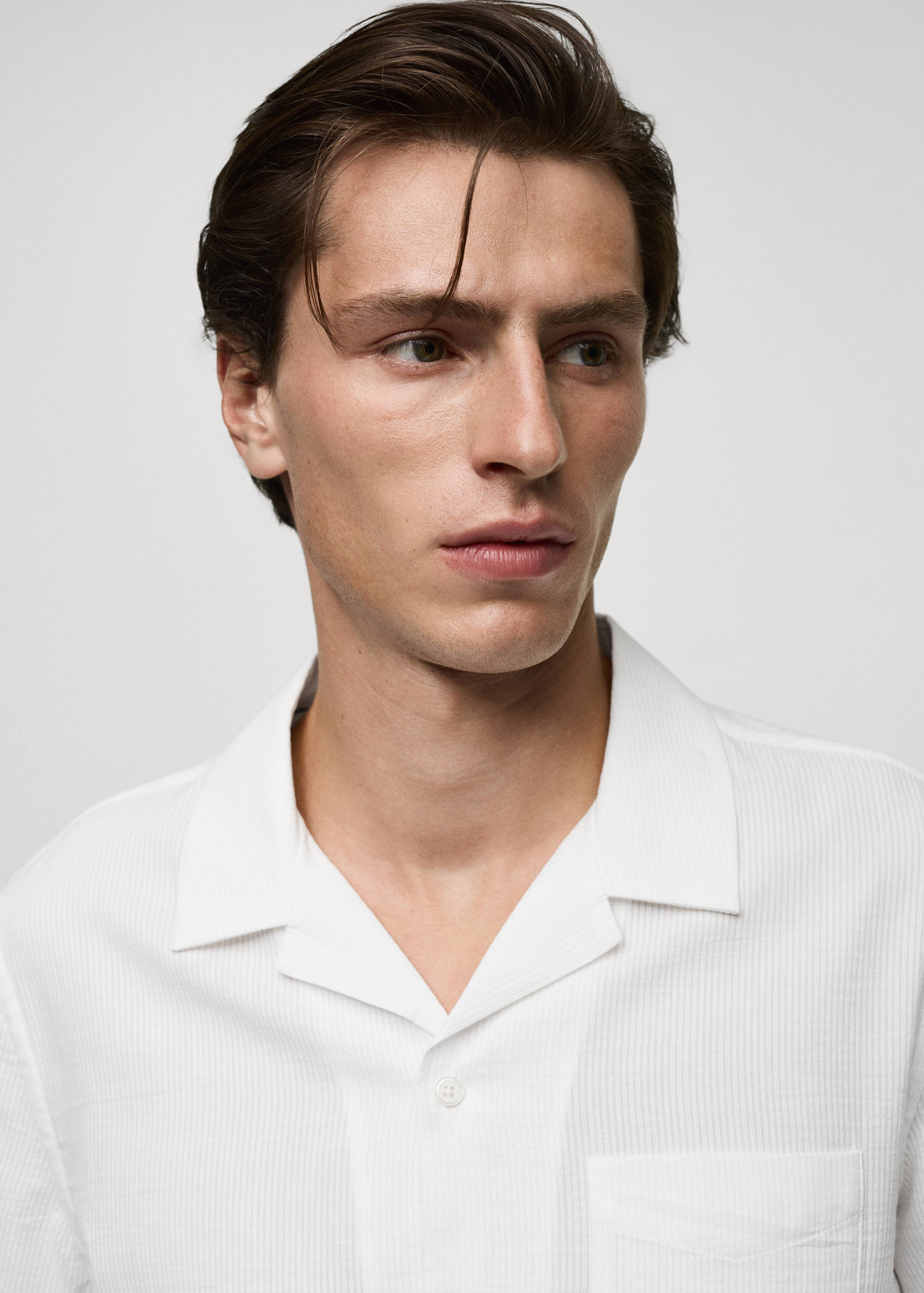 Chemise regular-fit 100 % coton seersucker - Détail de l'article 1
