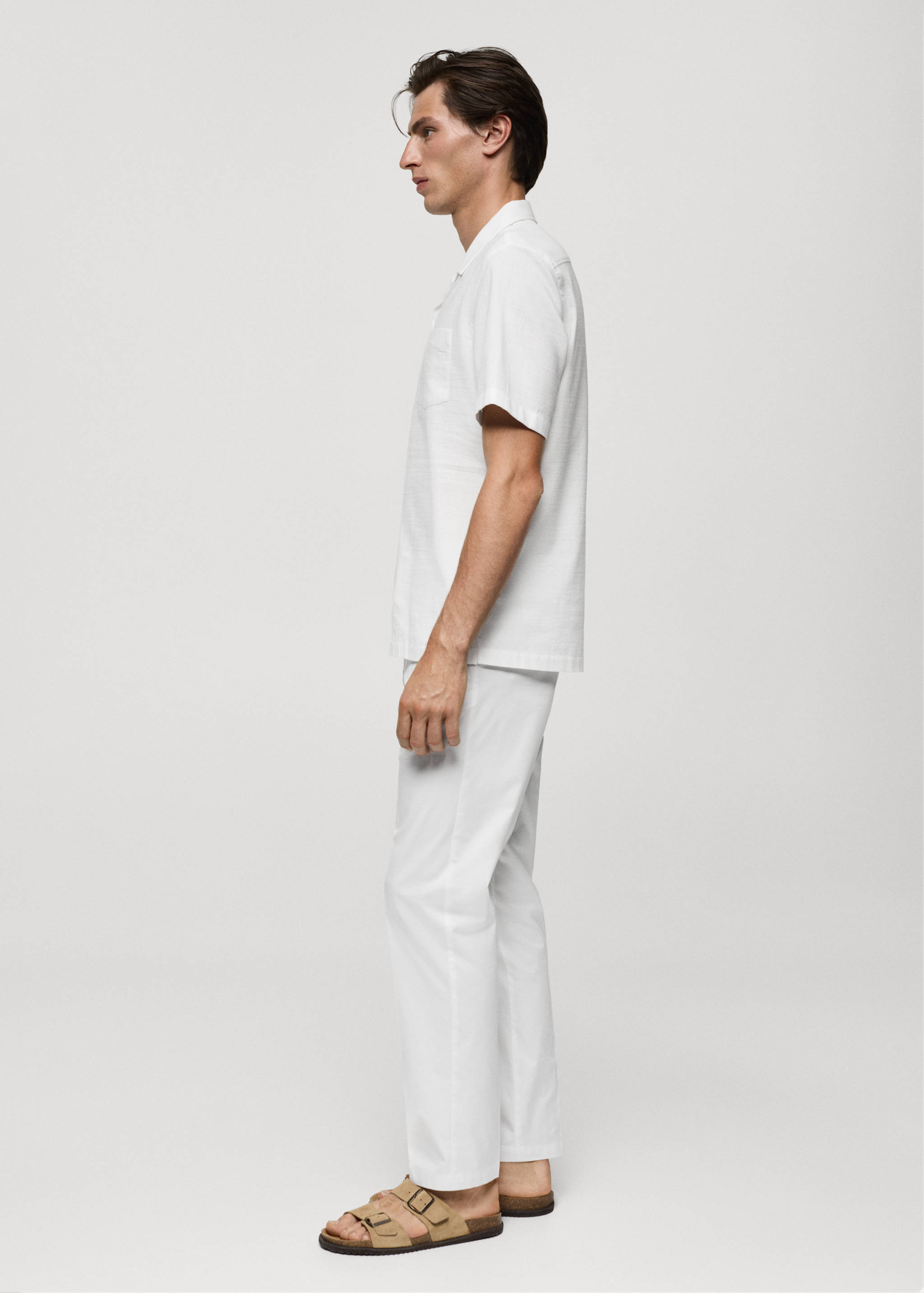 Chemise regular-fit 100 % coton seersucker - Détail de l'article 2