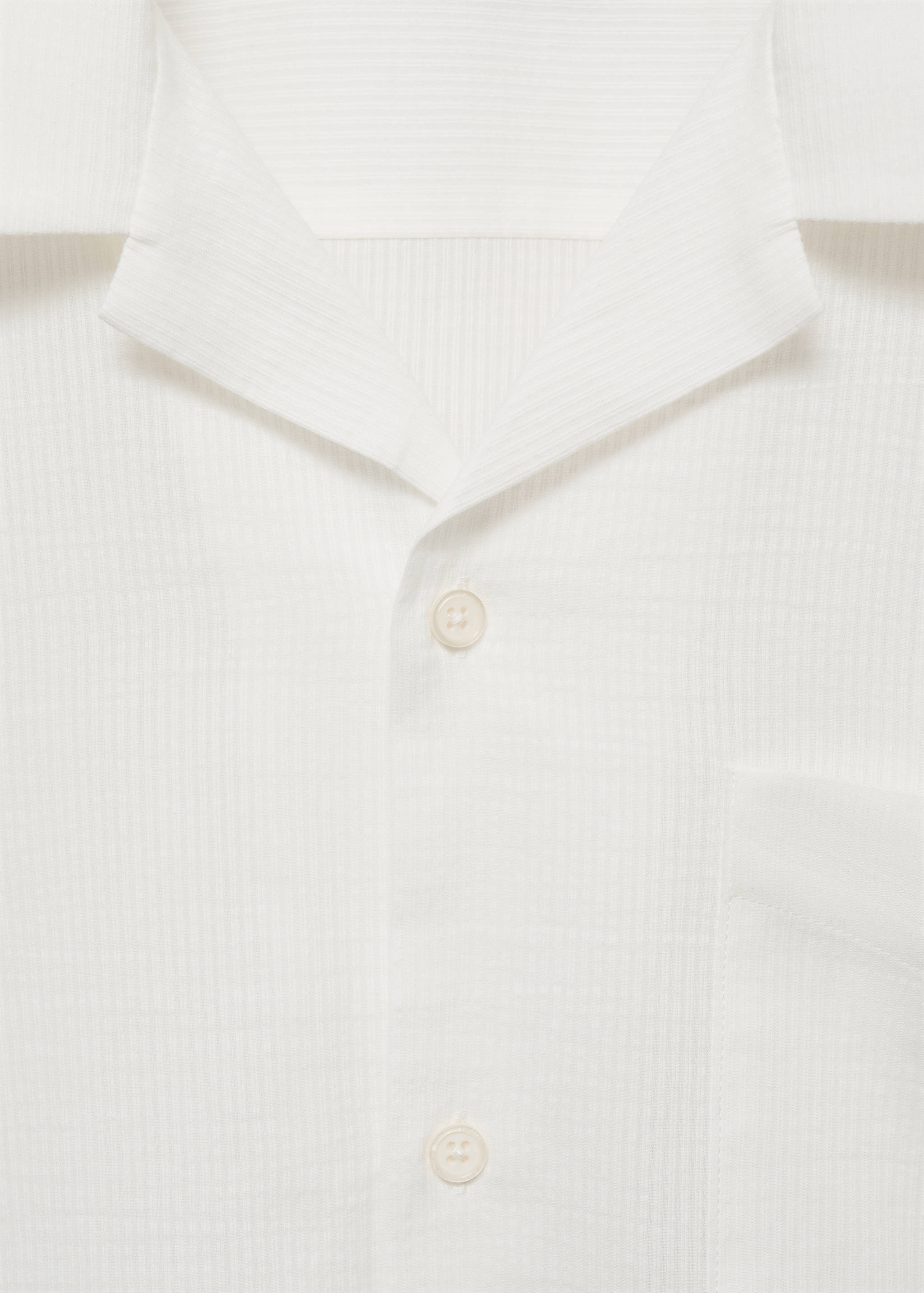 Chemise regular-fit 100 % coton seersucker - Détail de l'article 8