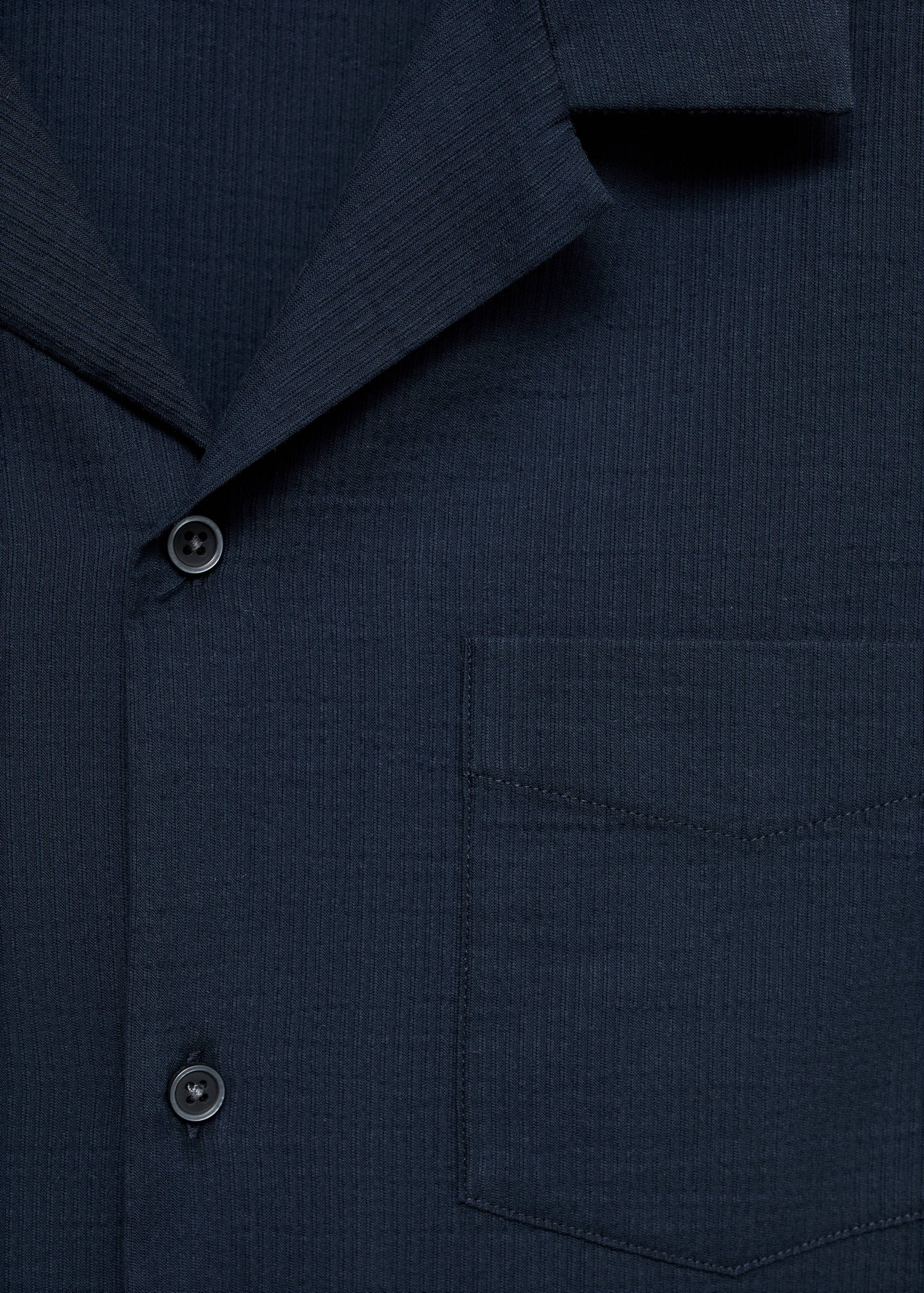 Chemise regular-fit 100 % coton seersucker - Détail de l'article 8