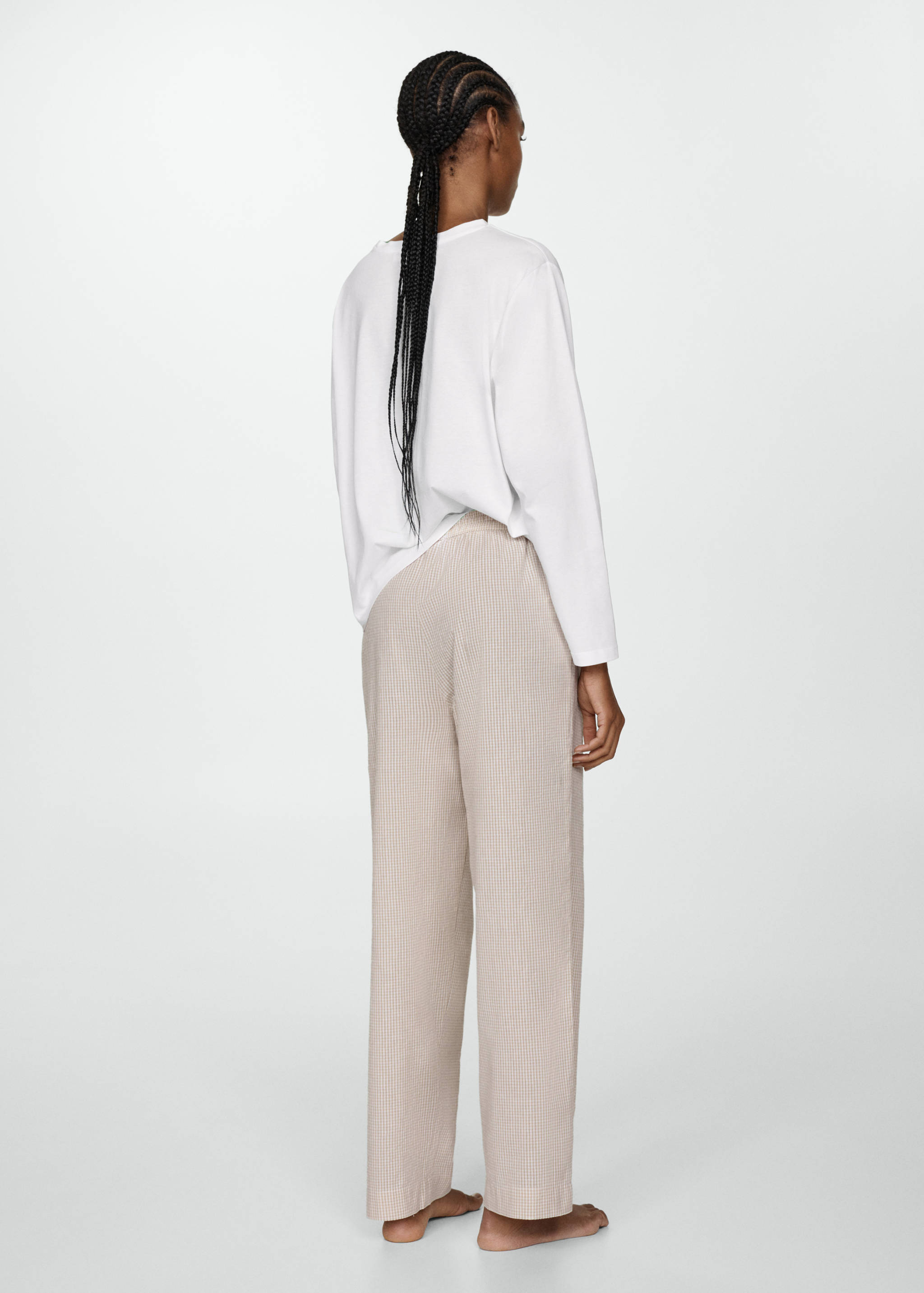 Pijama dos piezas algodón - Reverso del artículo