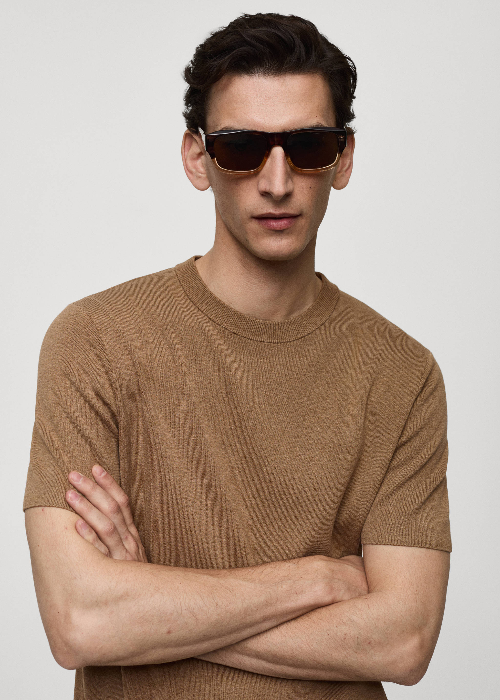 T-shirt maille coton - Détail de l'article 1