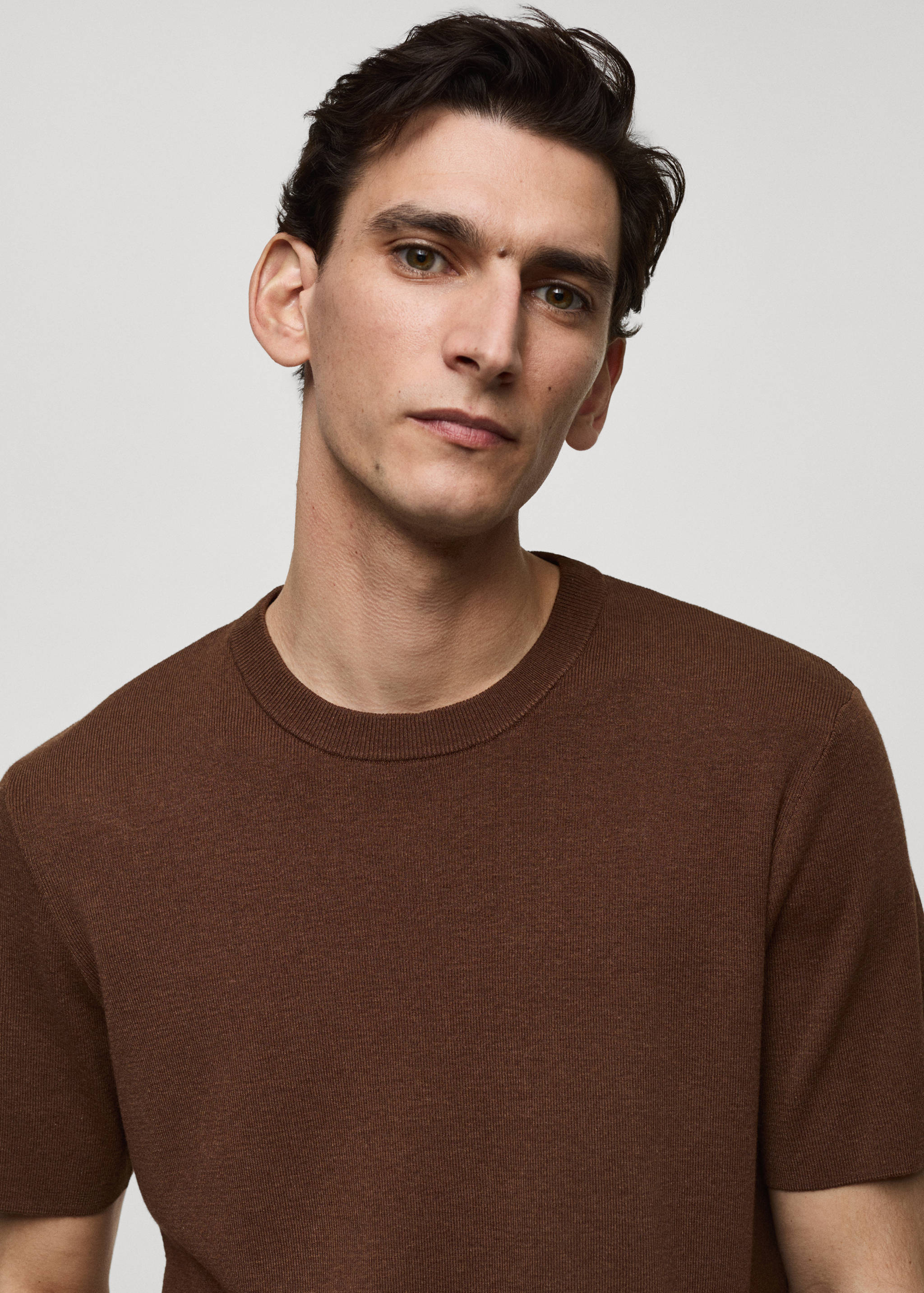 T-shirt maille coton - Détail de l'article 1