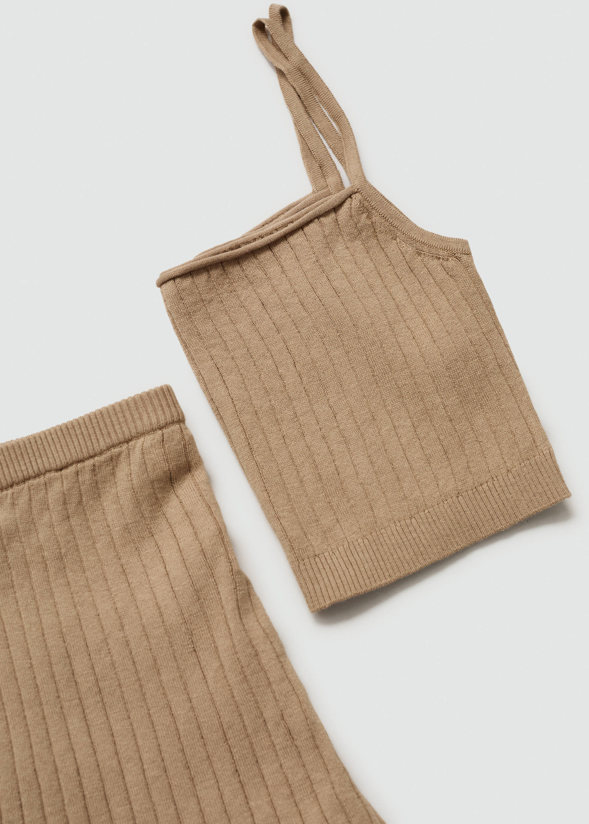 Ribbed crop top - Details of the article 8