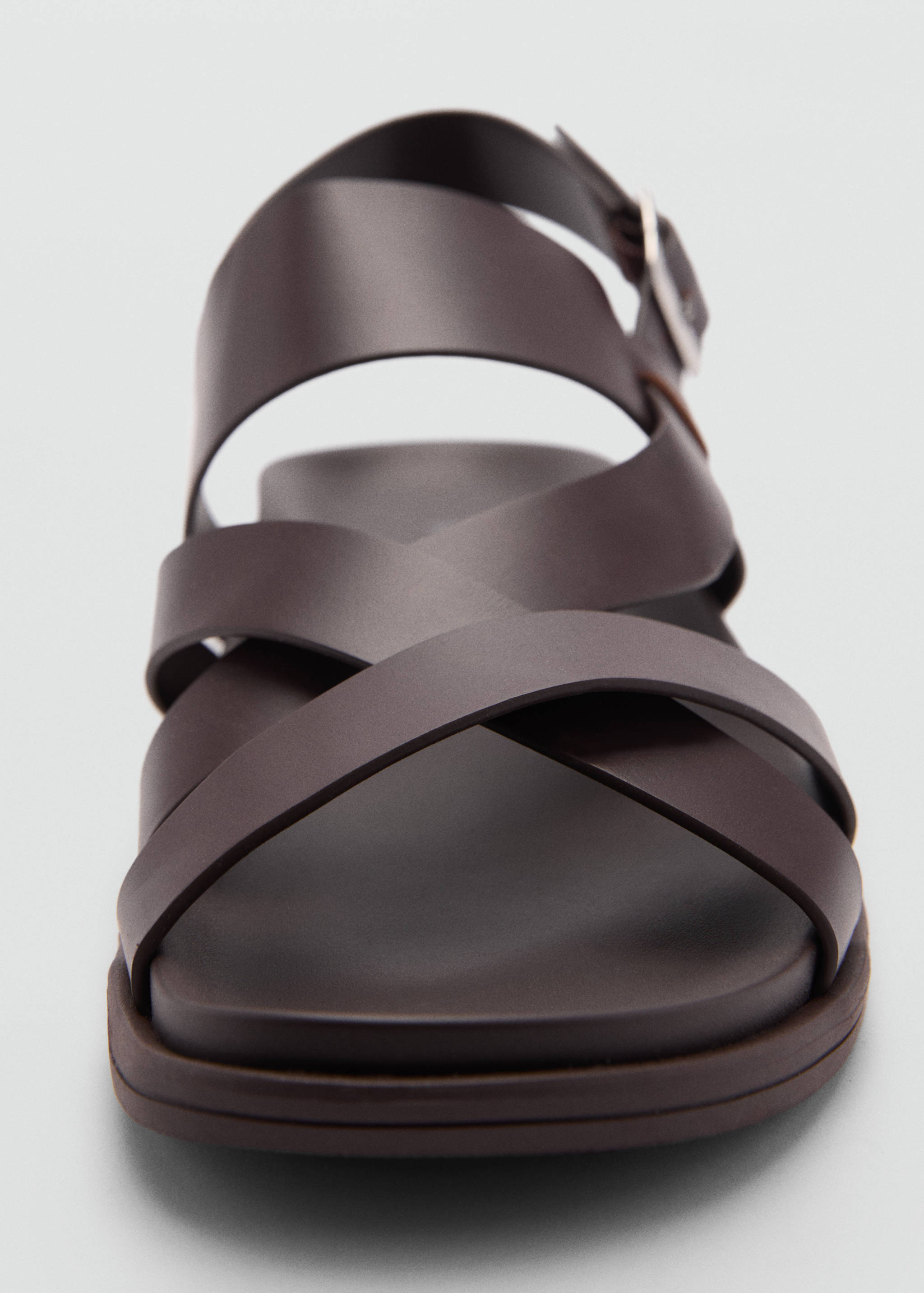 Sandales brides croisées 100 % cuir - Détail de l'article 2