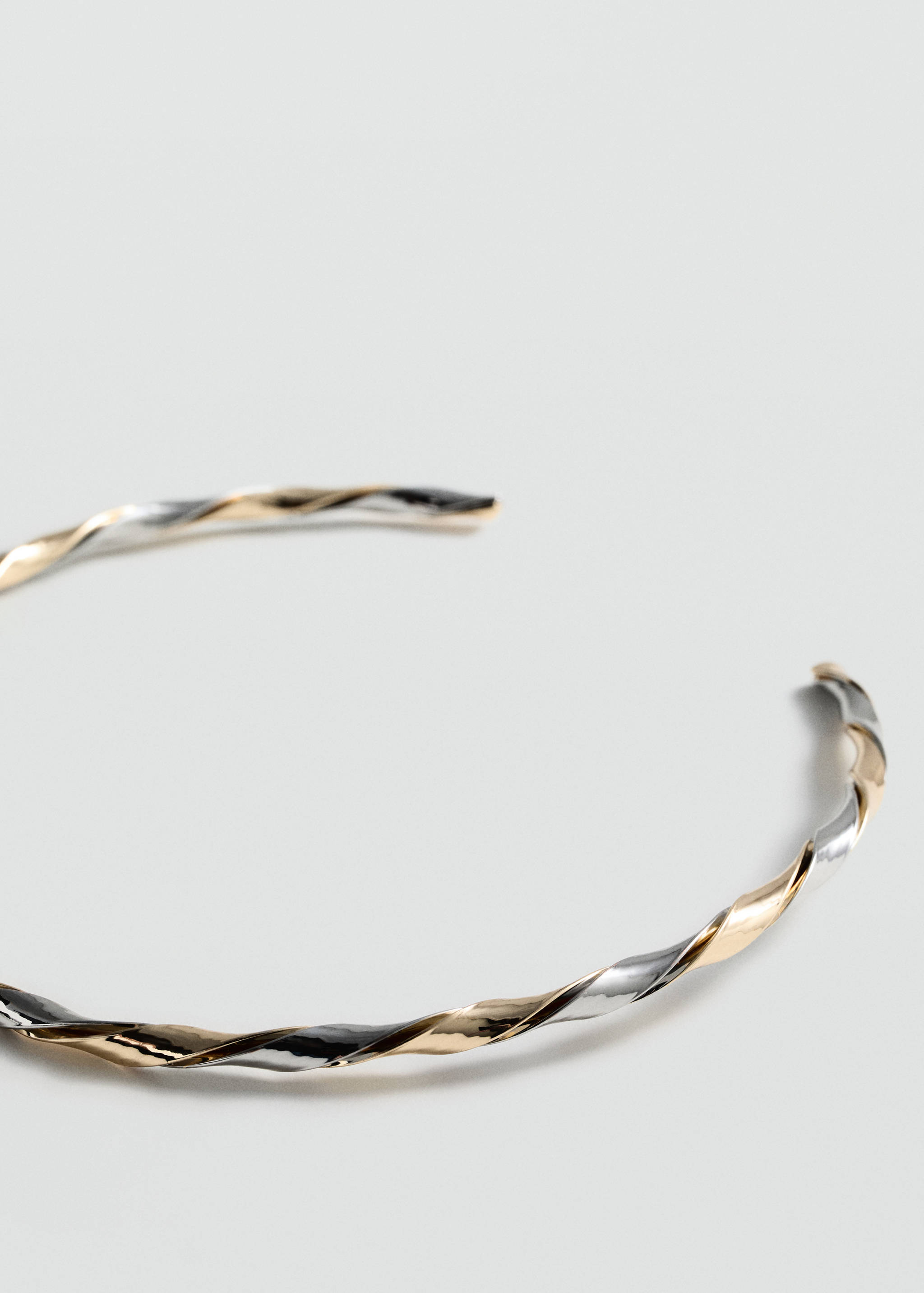 Irregular combined necklace - Medium plane