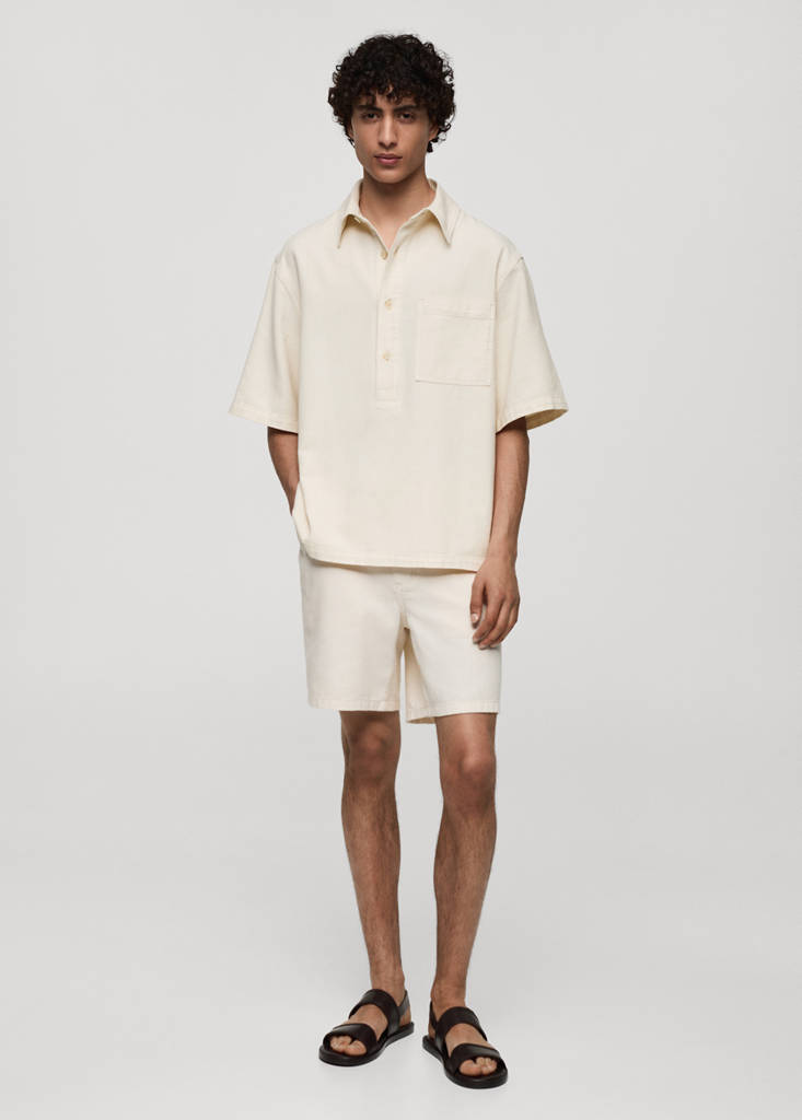 Relaxed-fit polo shirt — Off White