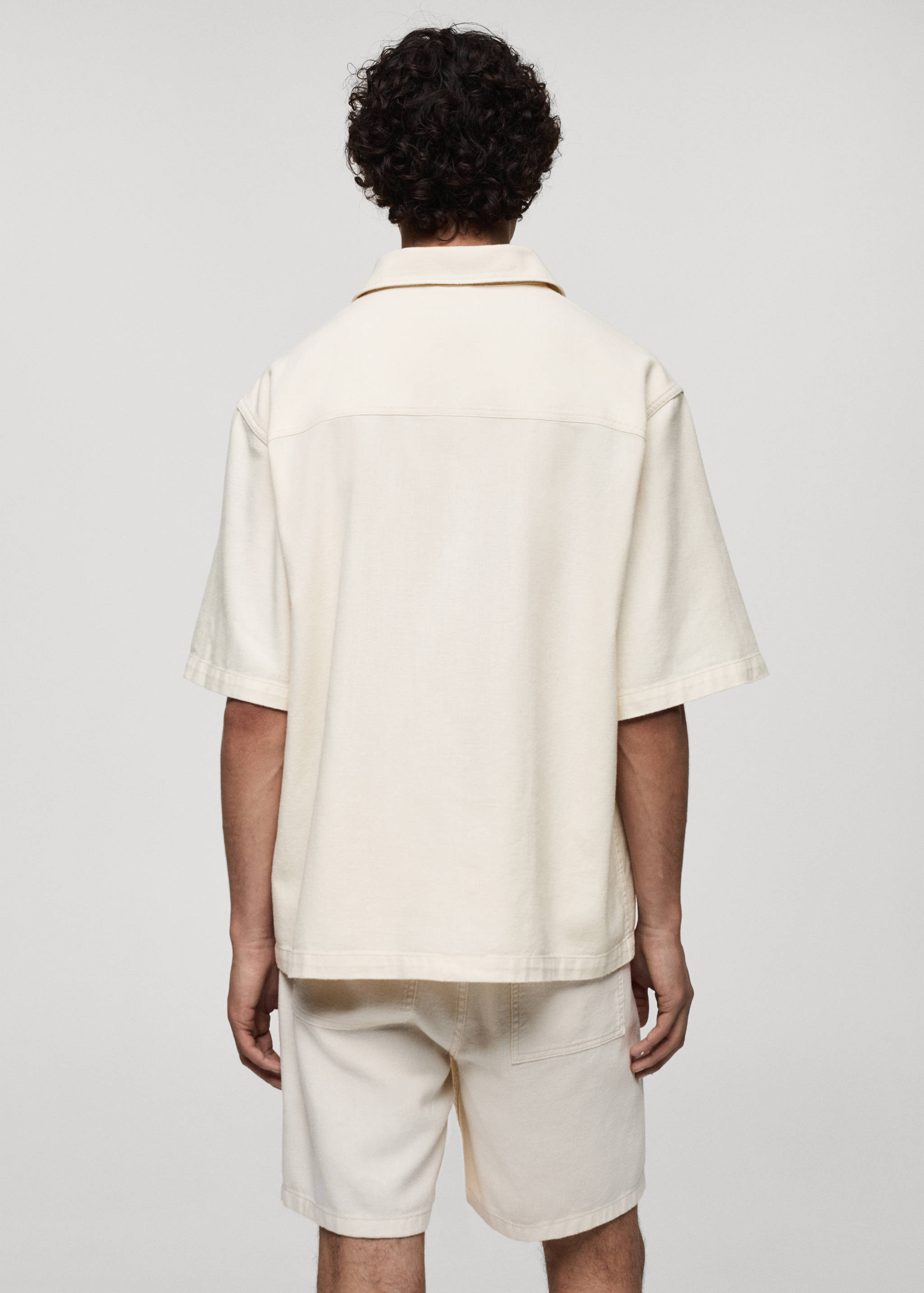 Chemise type polo relaxed-fit - Verso de l’article