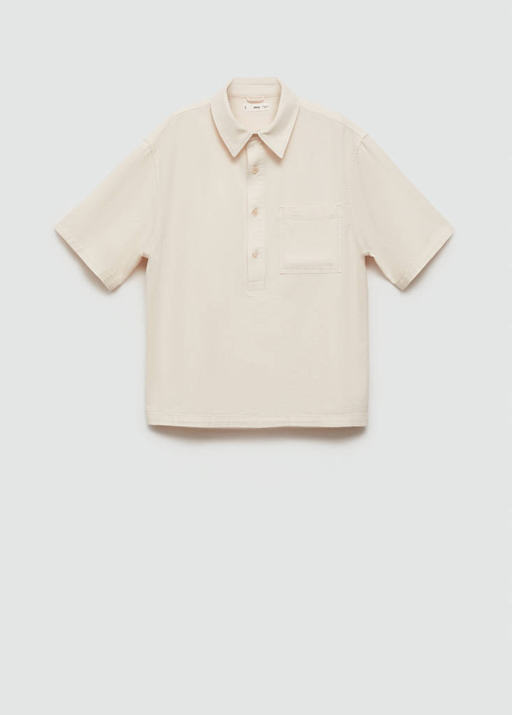 Relaxed-fit polo shirt — Off White