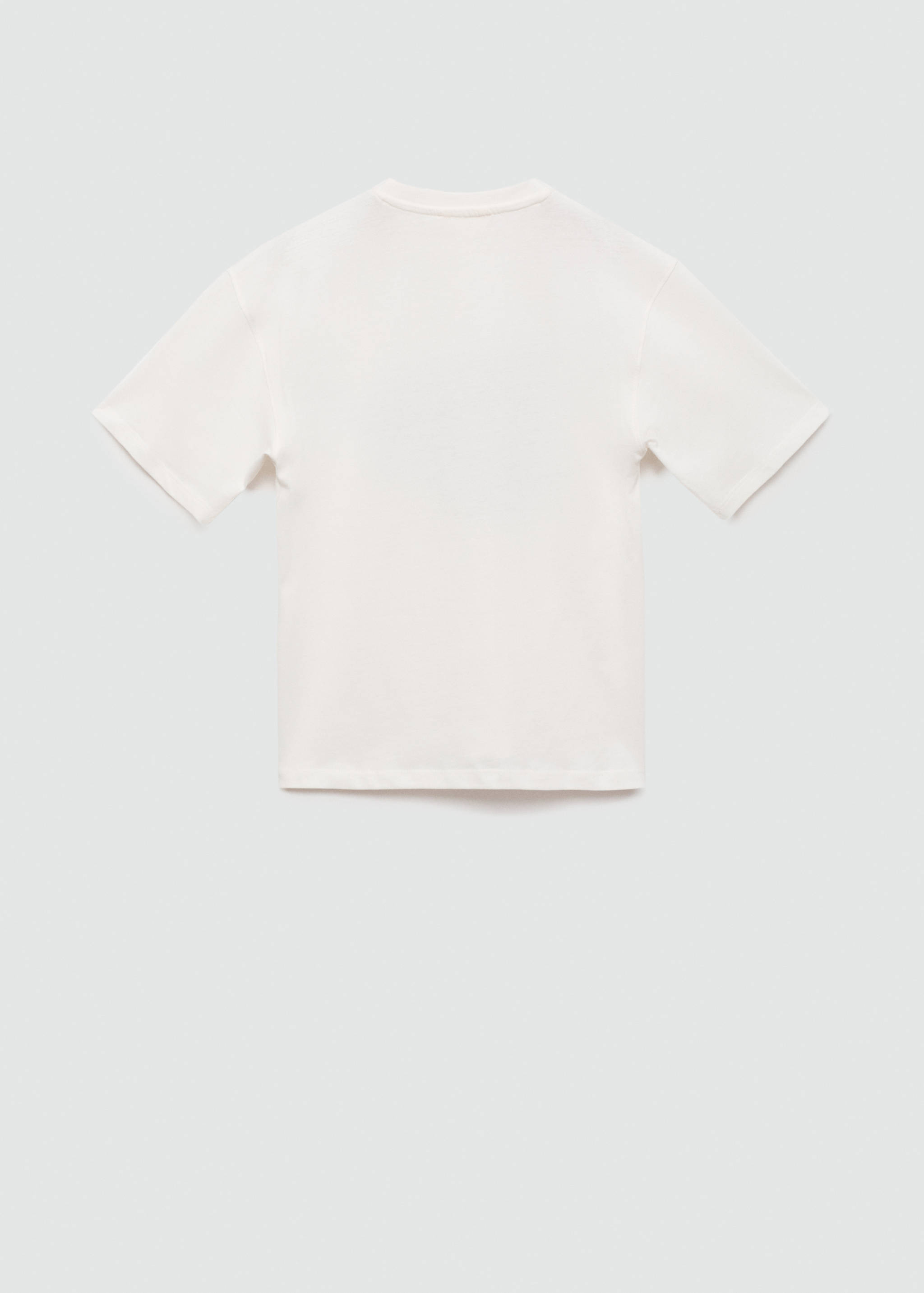 Samarreta barreja cotó estampada - Revers de l'article