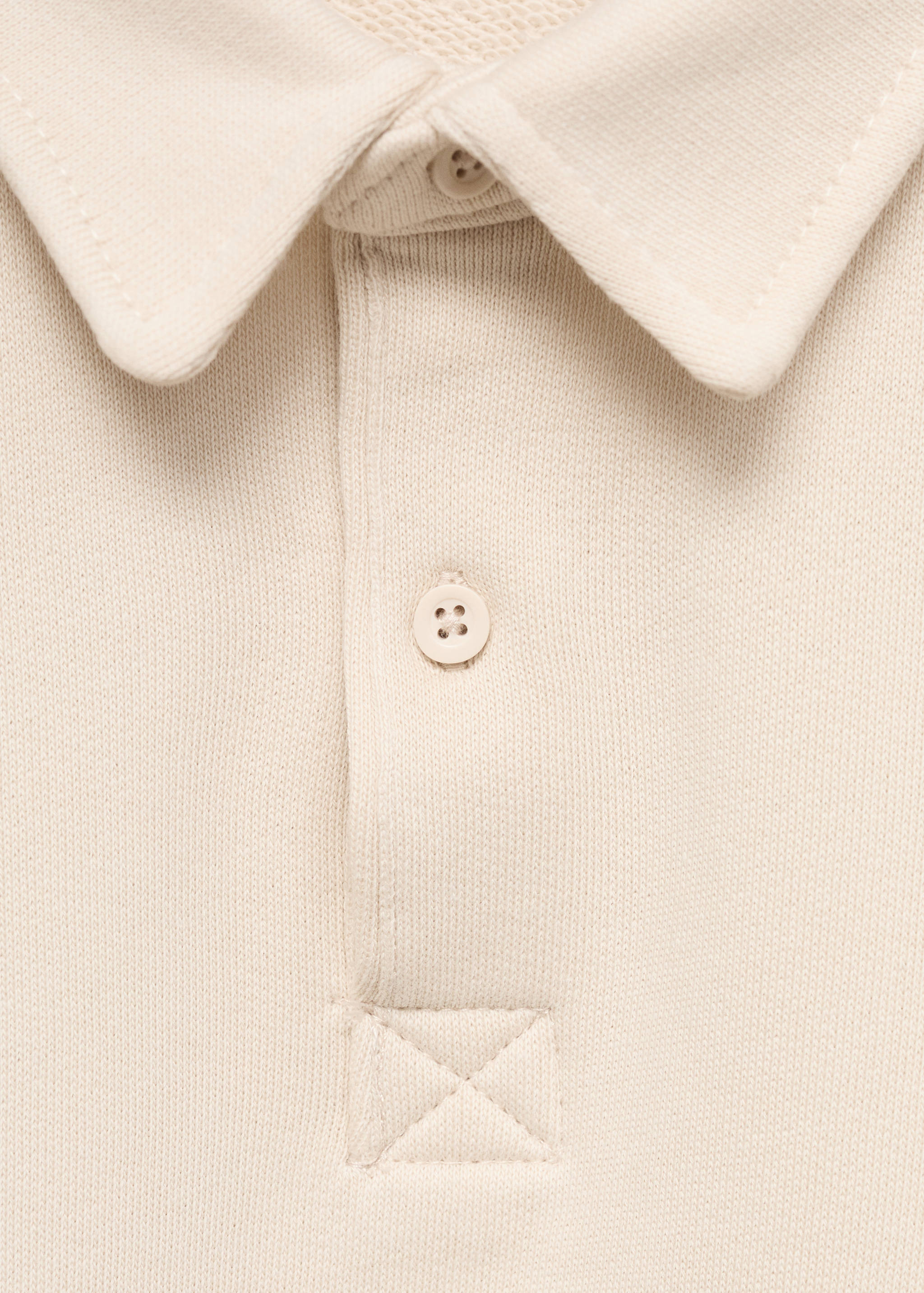 长袖棉质Polo衫 - null