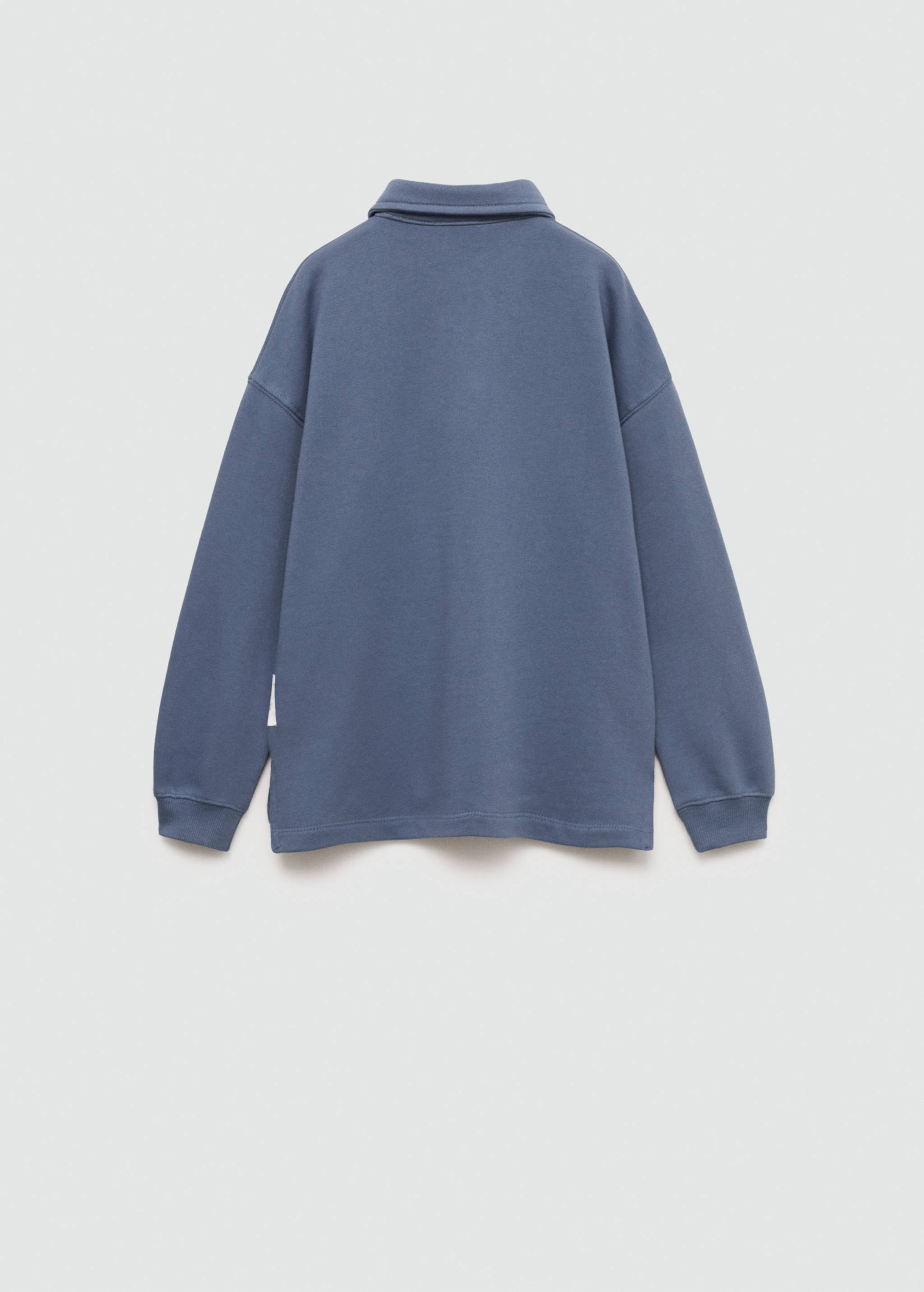 长袖棉质Polo衫 - null