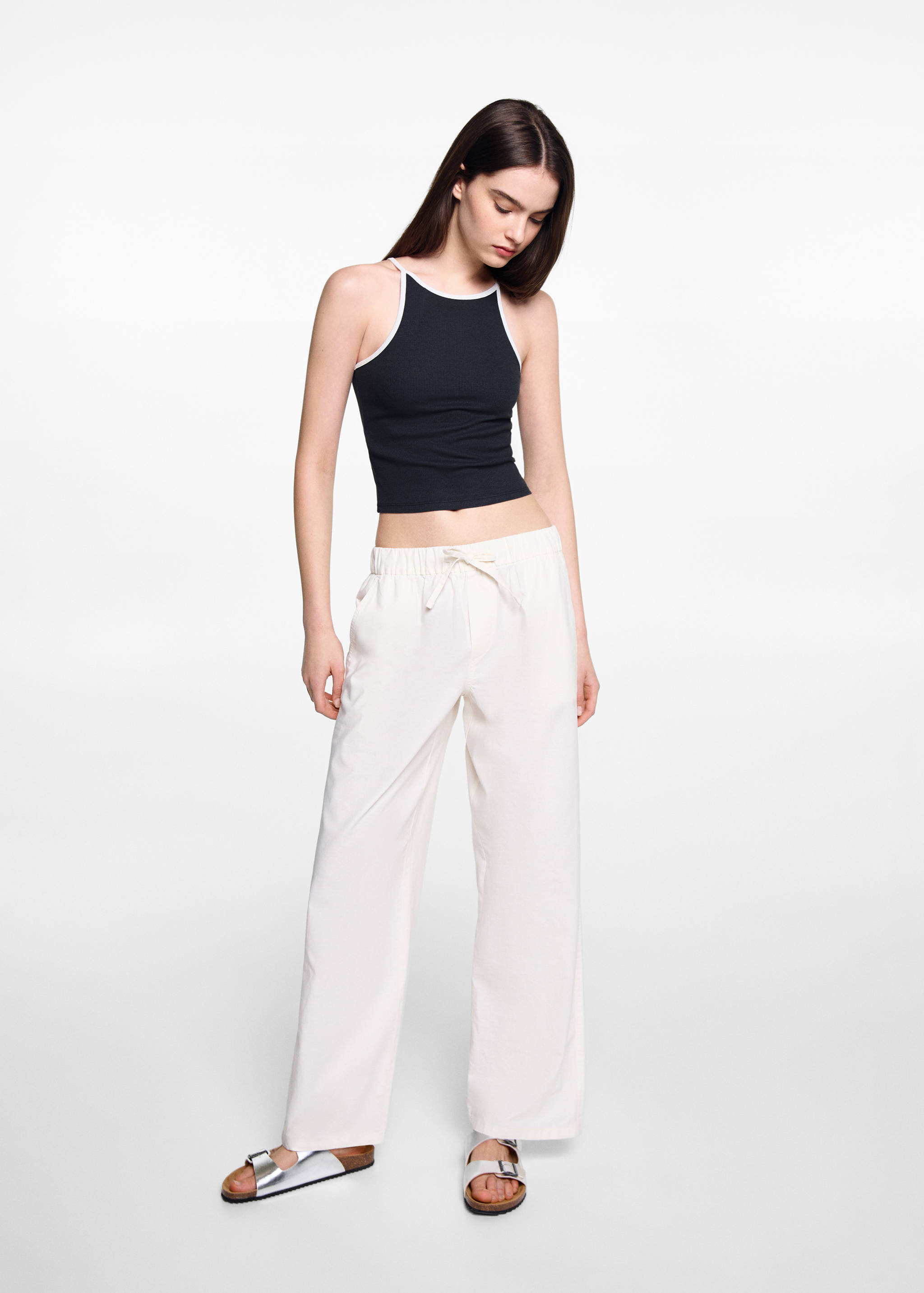 Débardeur coton - Plan général