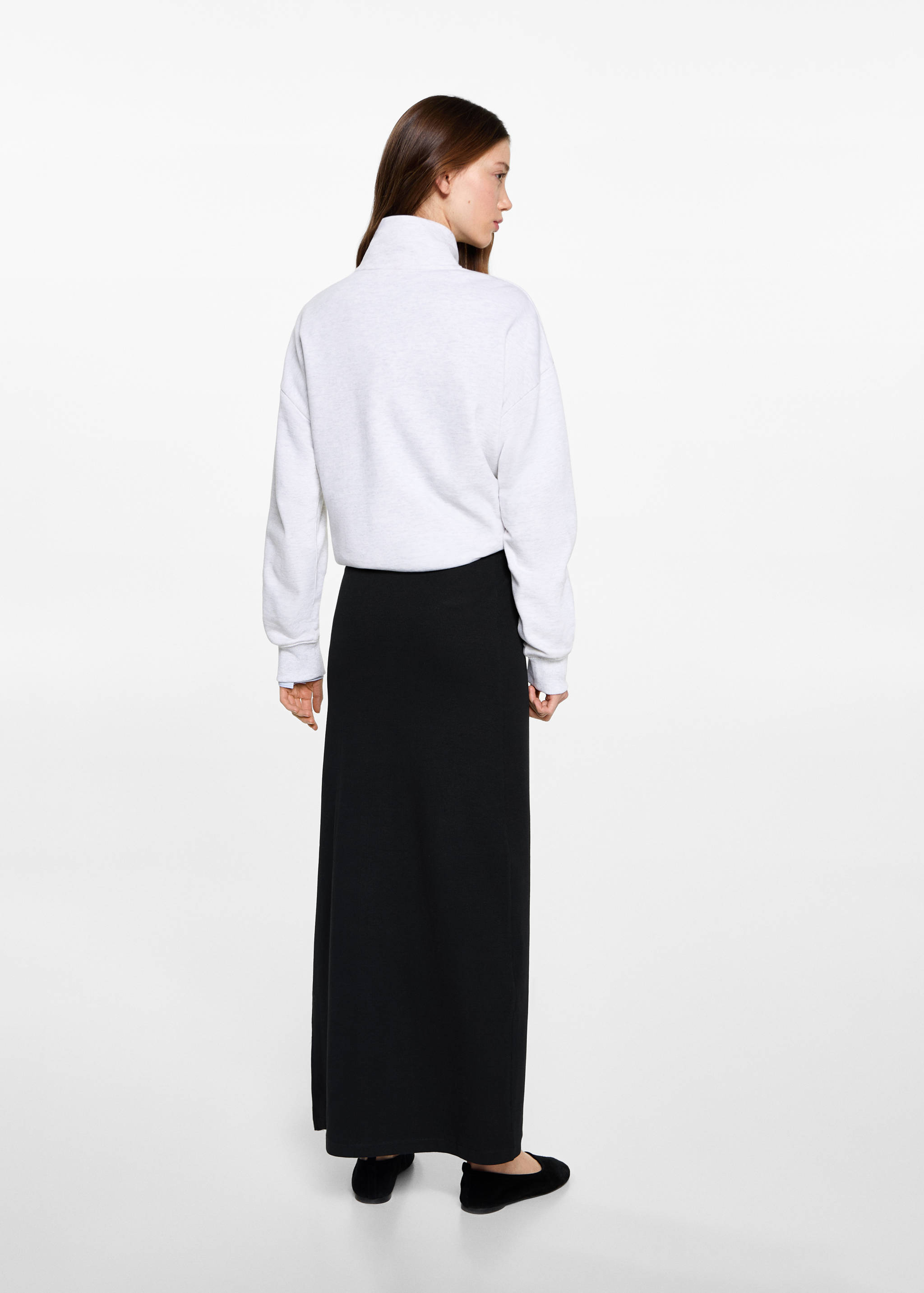Midi skirt - Reverse of the article