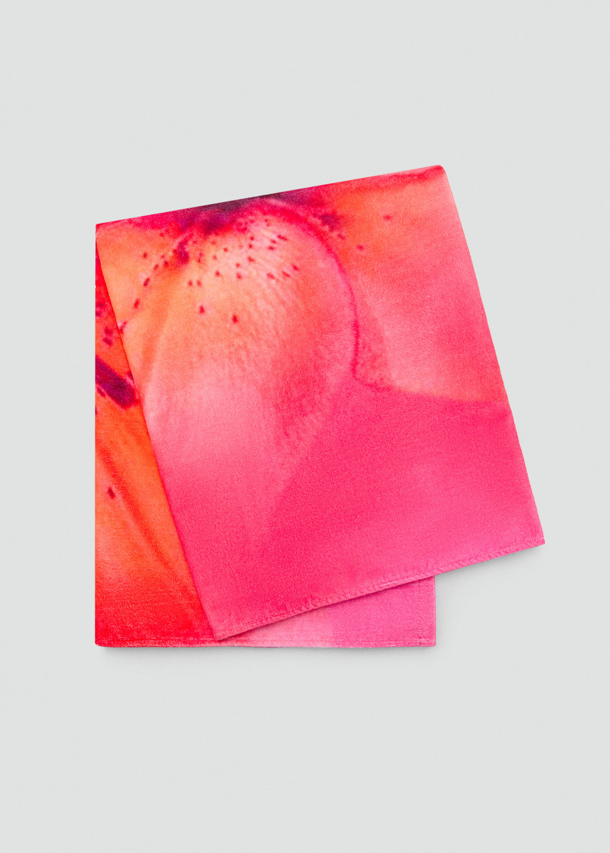 Cotton floral towel - Article without model