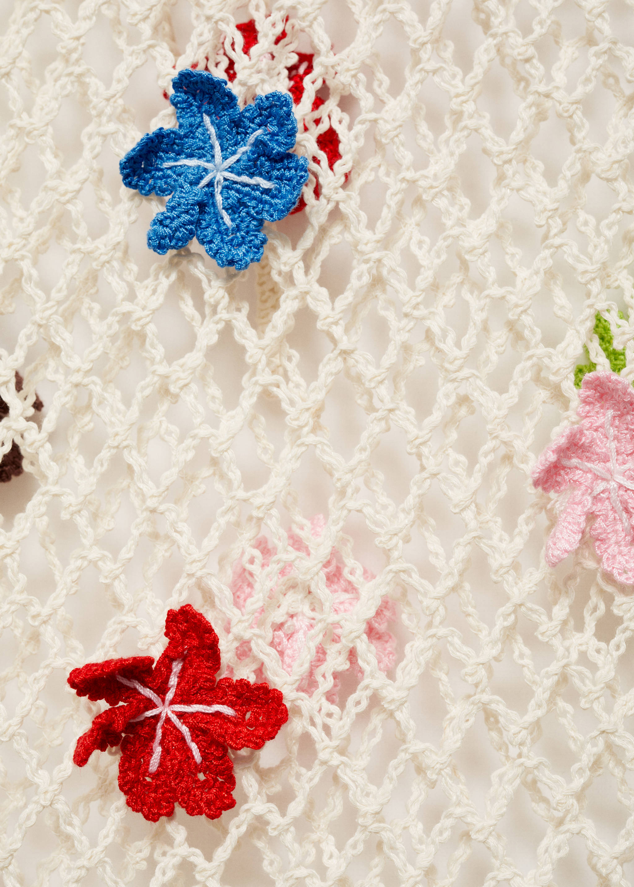 Vestido punto flores decorativas - Detalle del artículo 8