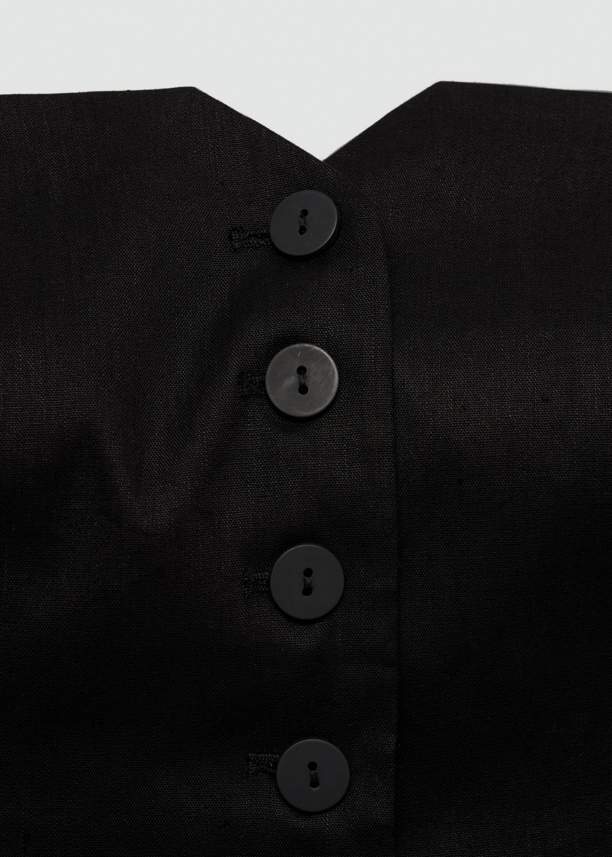 Off-the-shoulder top with buttons - Details of the article 8