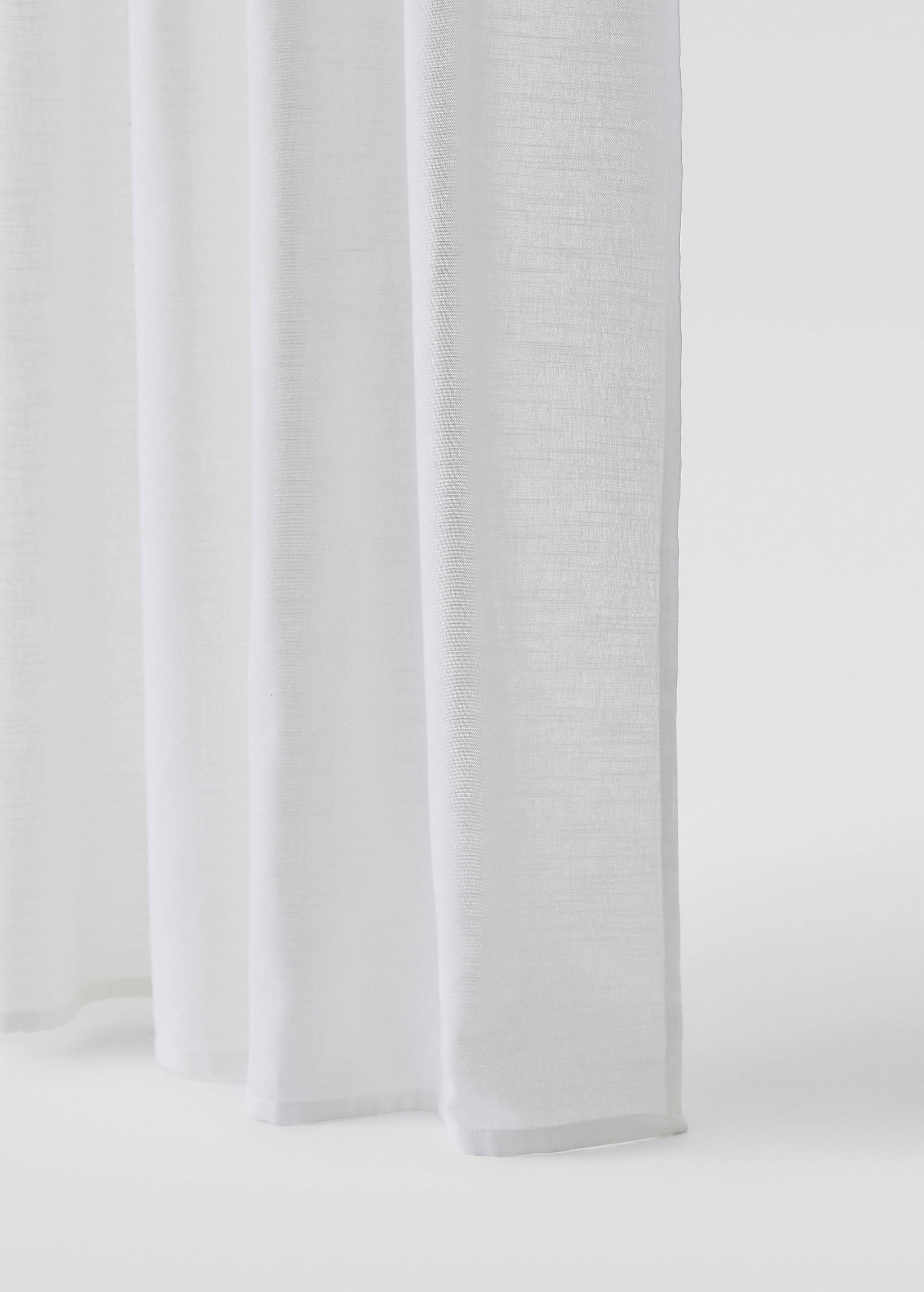 Gardin i 100% bomull 145x260 cm - Artikkel uten modell