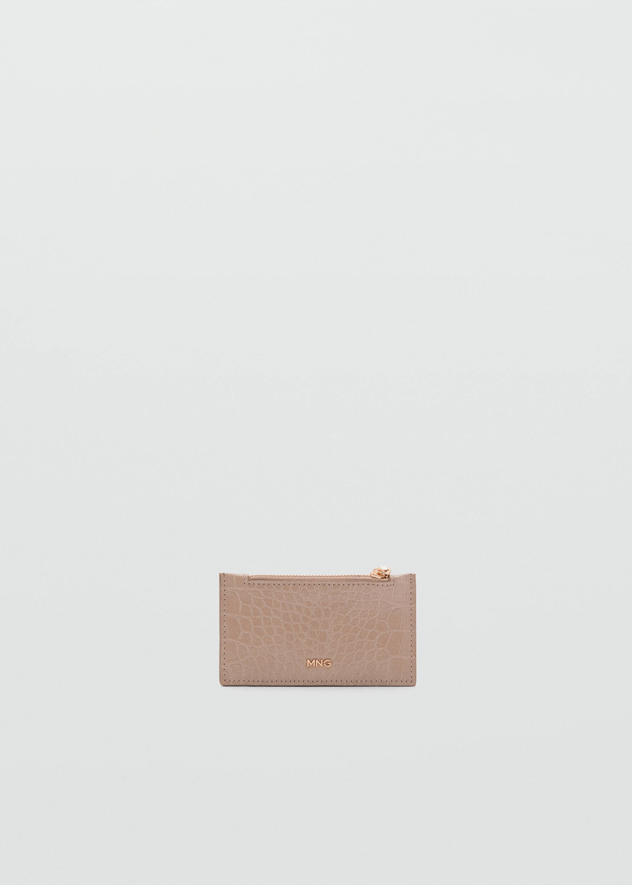 حامل بطاقات بتأثير التمساح - منتج دون نموذج