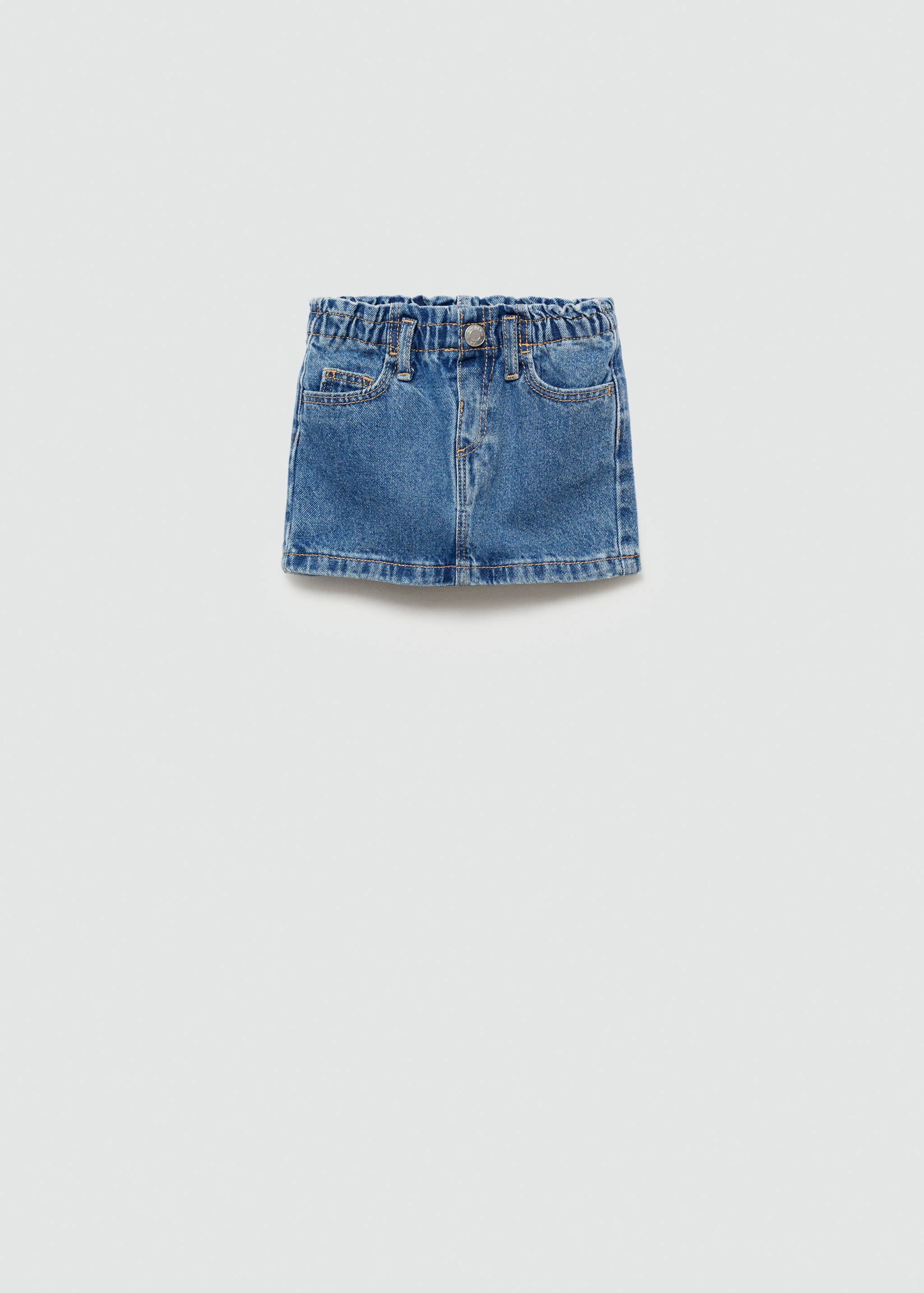 Paperbag denim skirt - Article without model