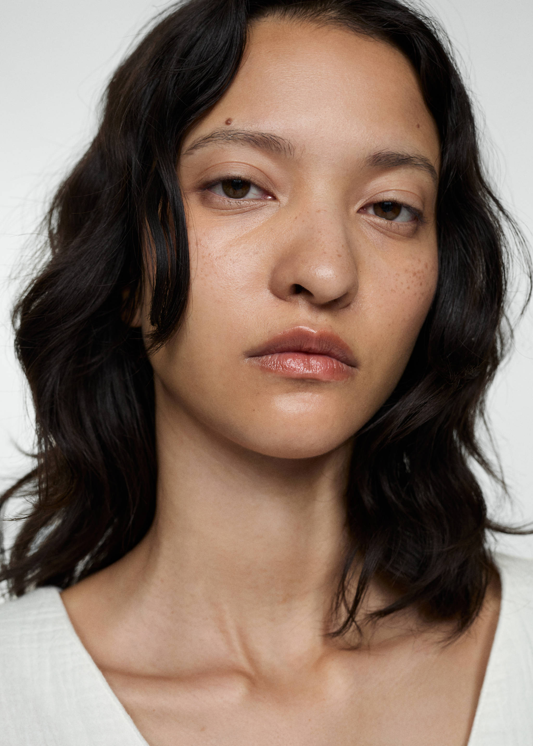 Belt short jumpsuit - Details of the article 1