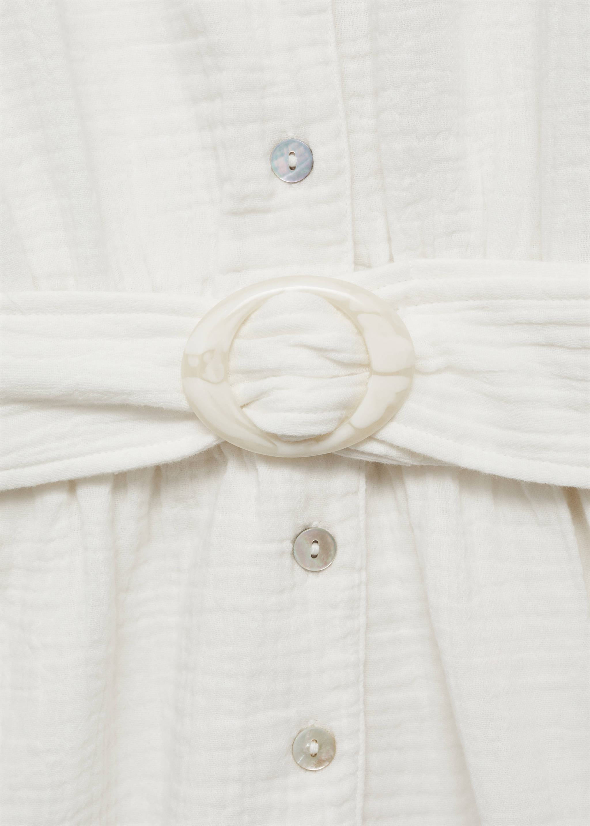 Belt short jumpsuit - Details of the article 0