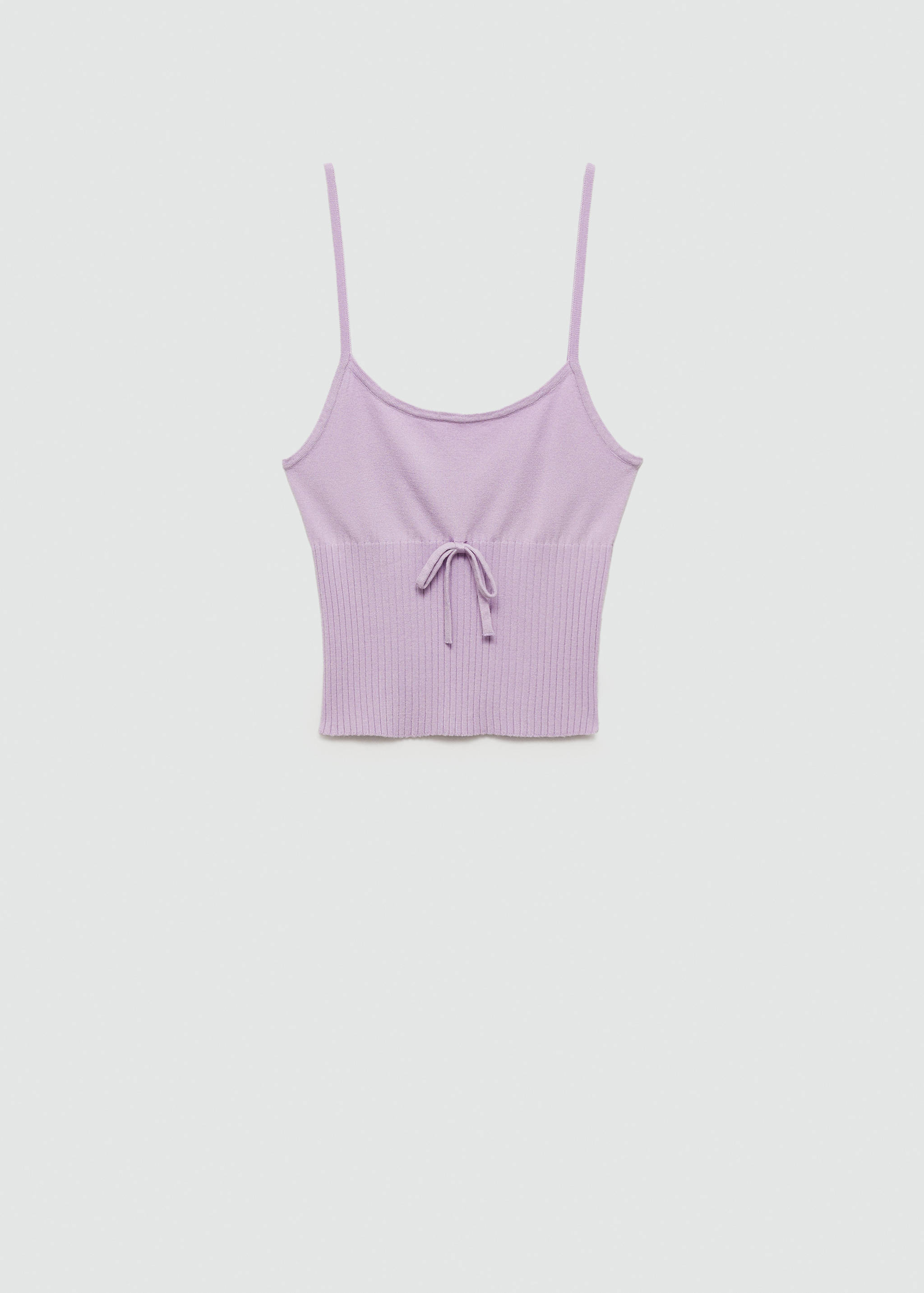 Bow knit top - Article without model