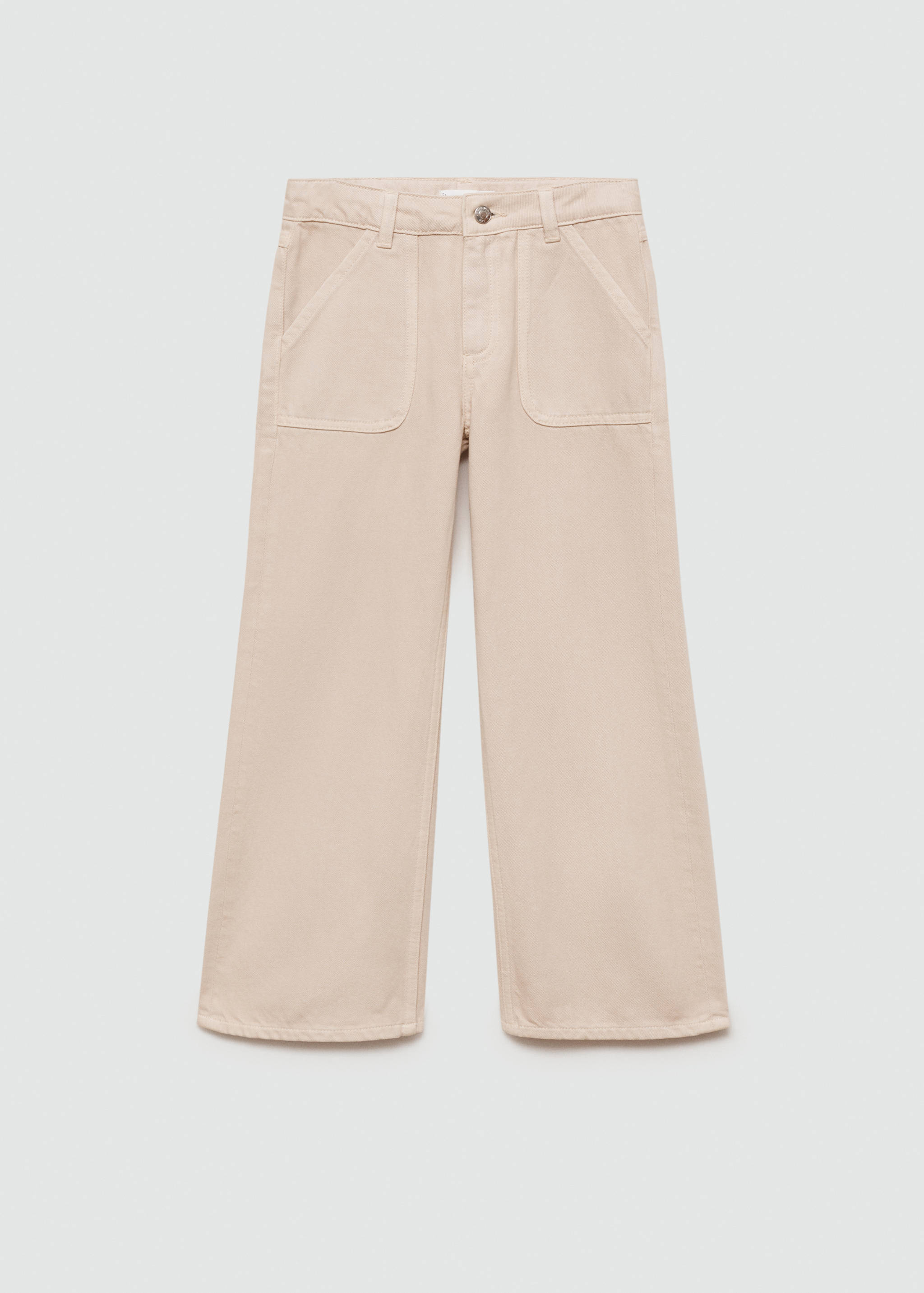 Wide-leg jeans with pockets - Article without model