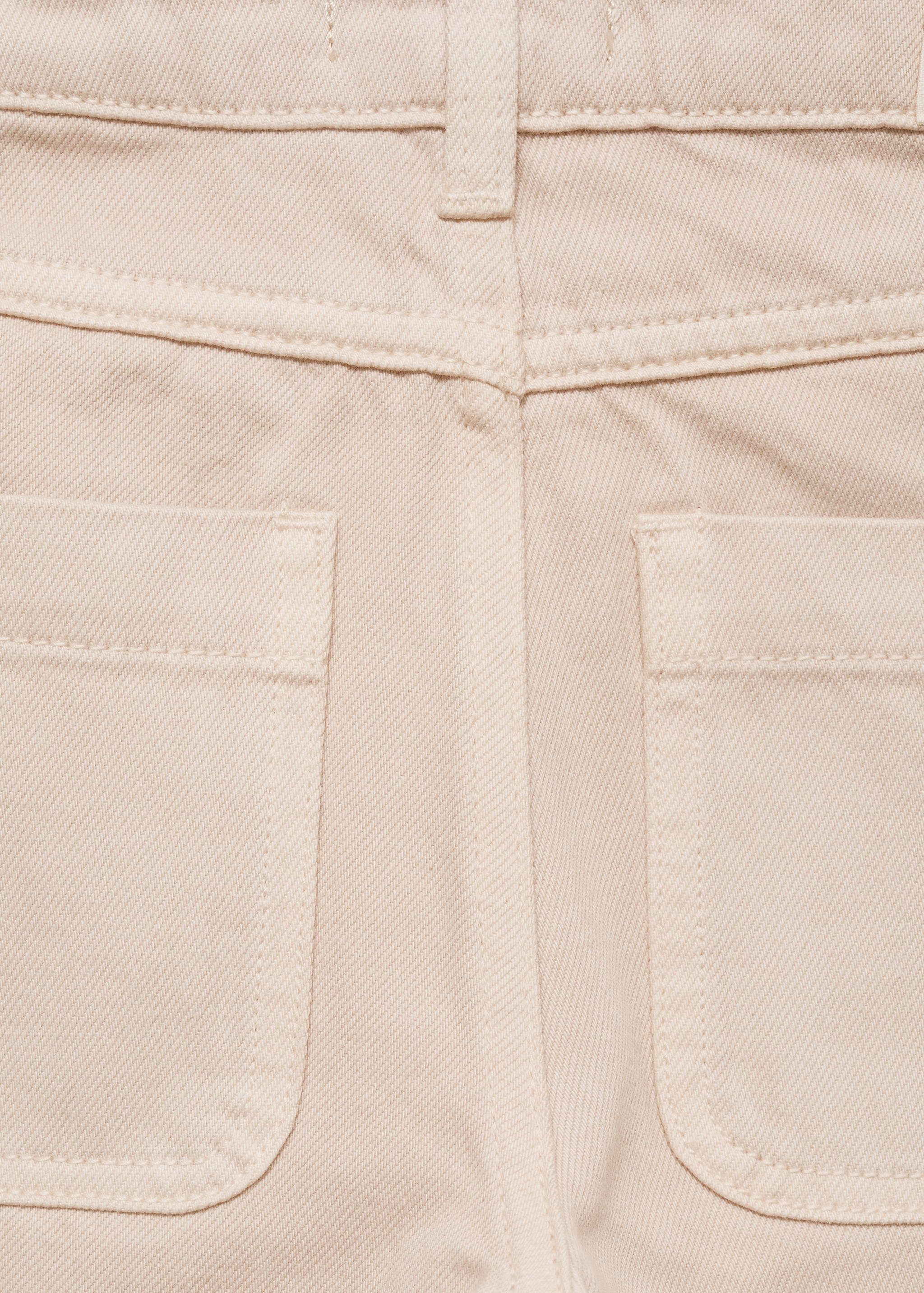 Wide-leg jeans with pockets - Details of the article 0