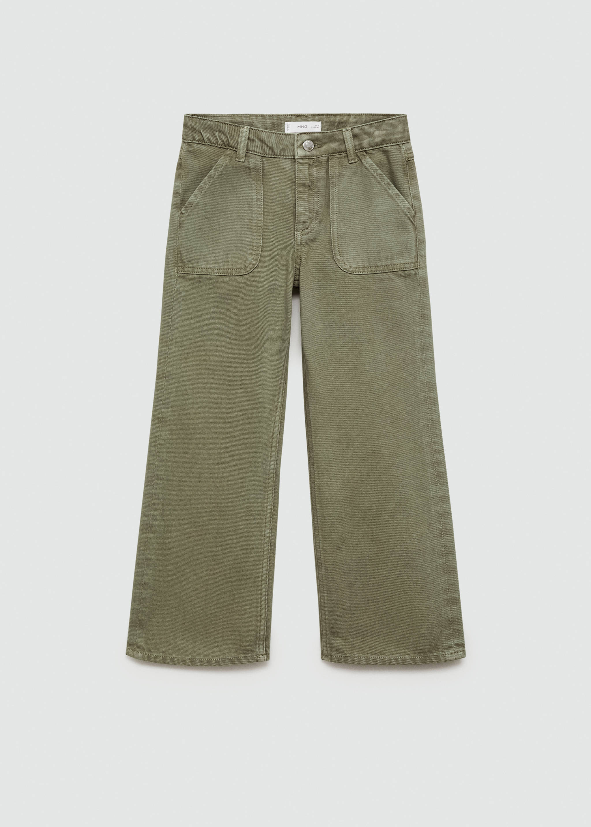 Wide-leg jeans with pockets - Article without model