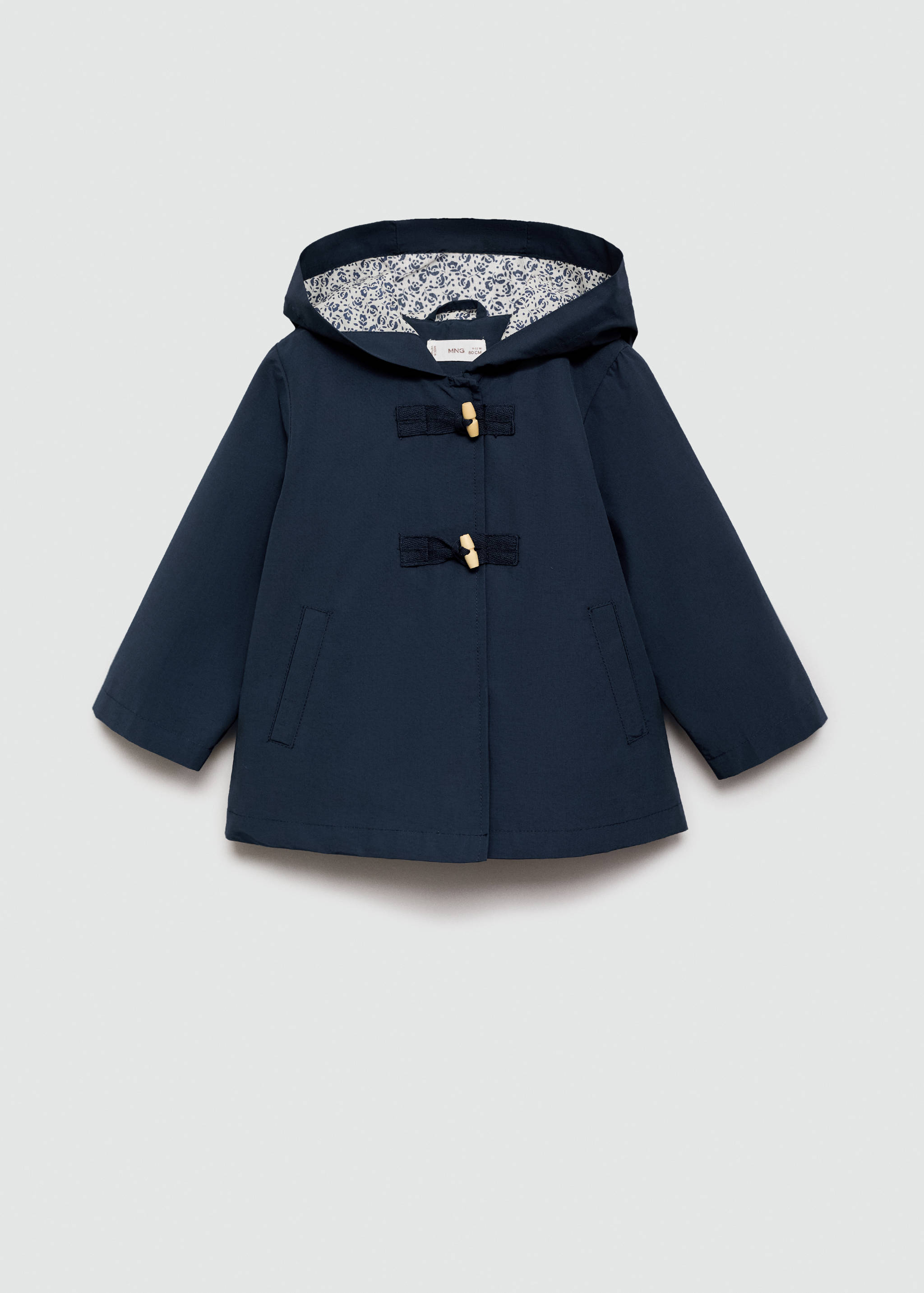 Raincoat hooded jacket - Article without model