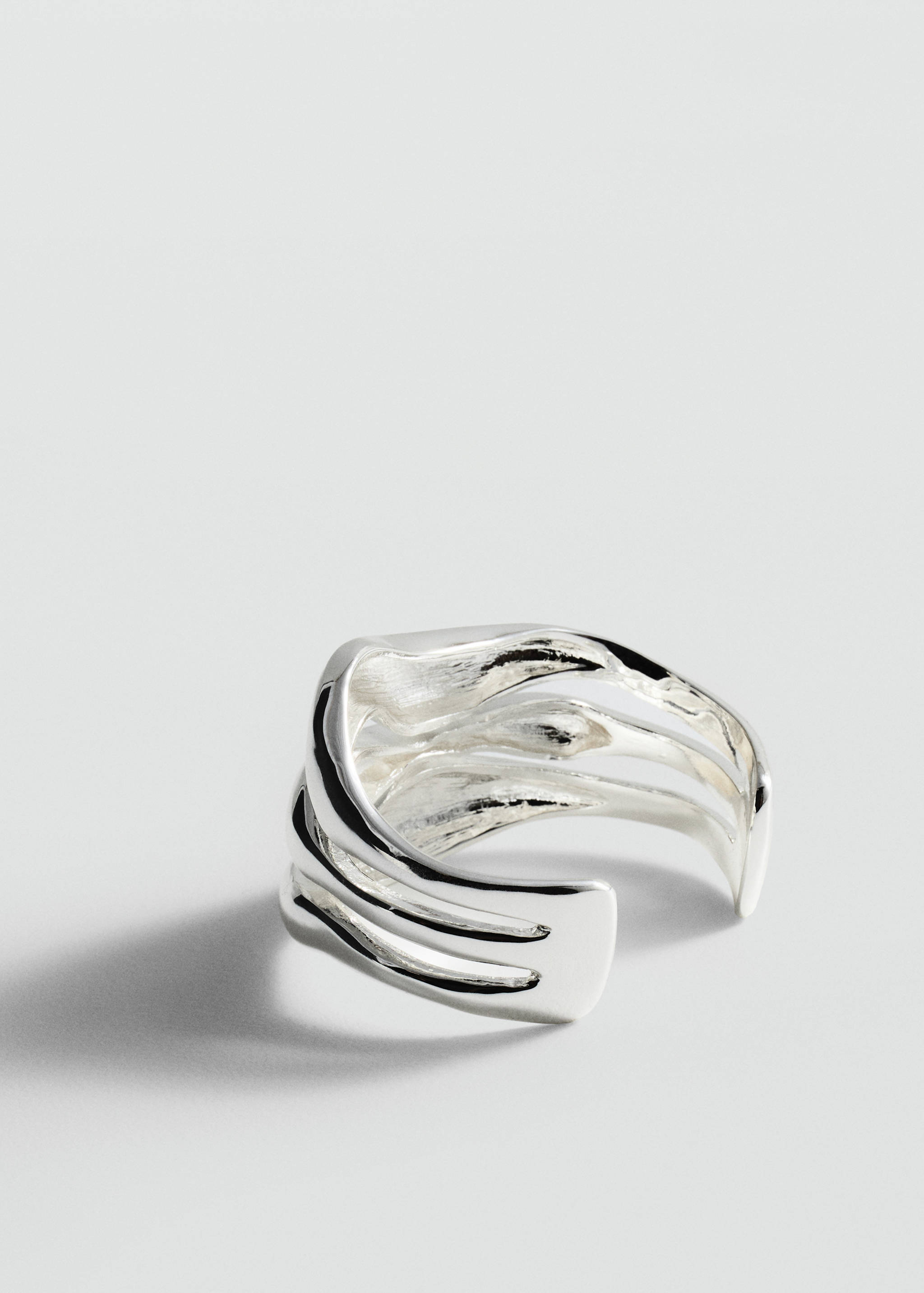 Irregular triple bracelet - Medium plane