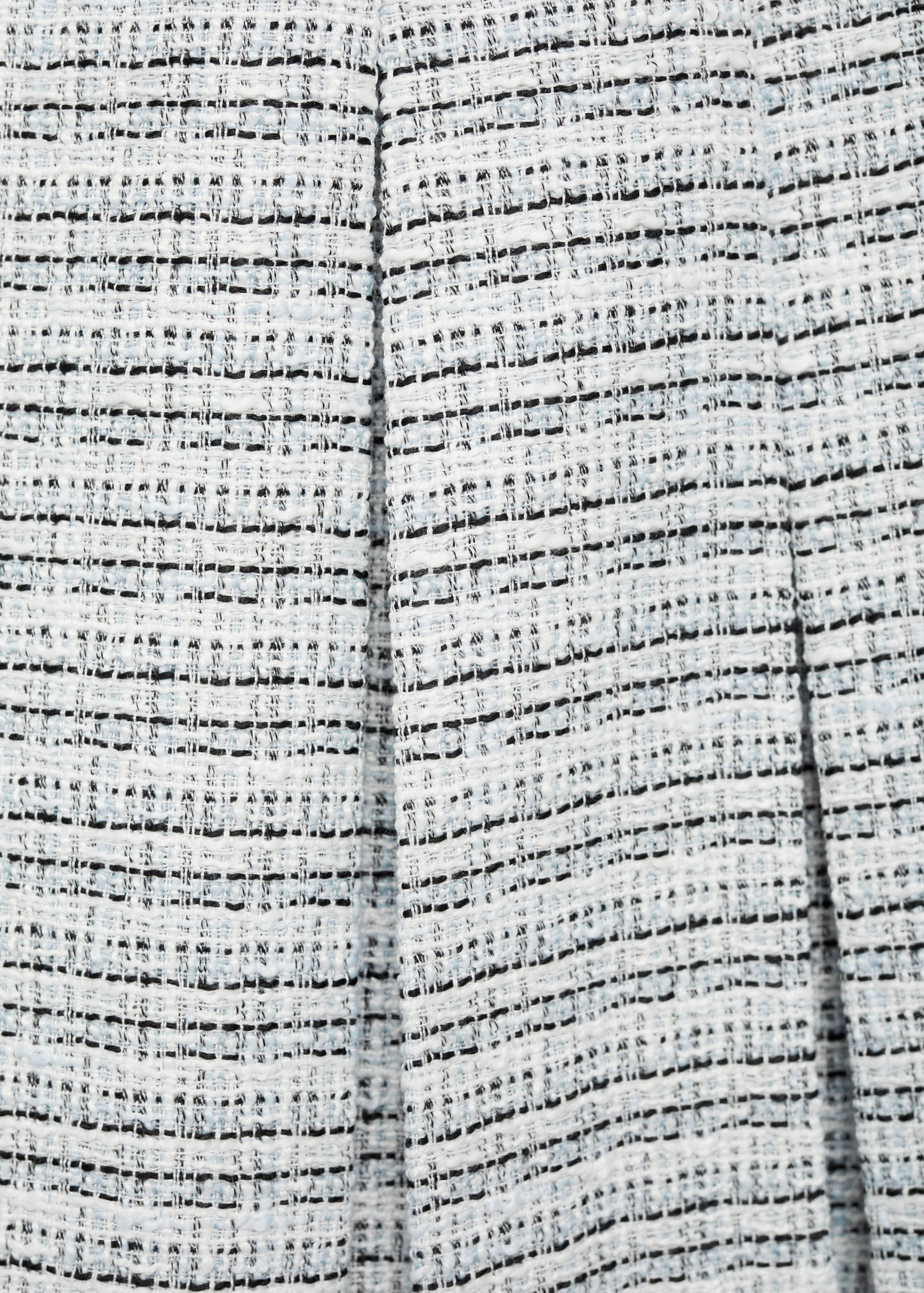 Tweed mini-skirt with buttons - Details of the article 0