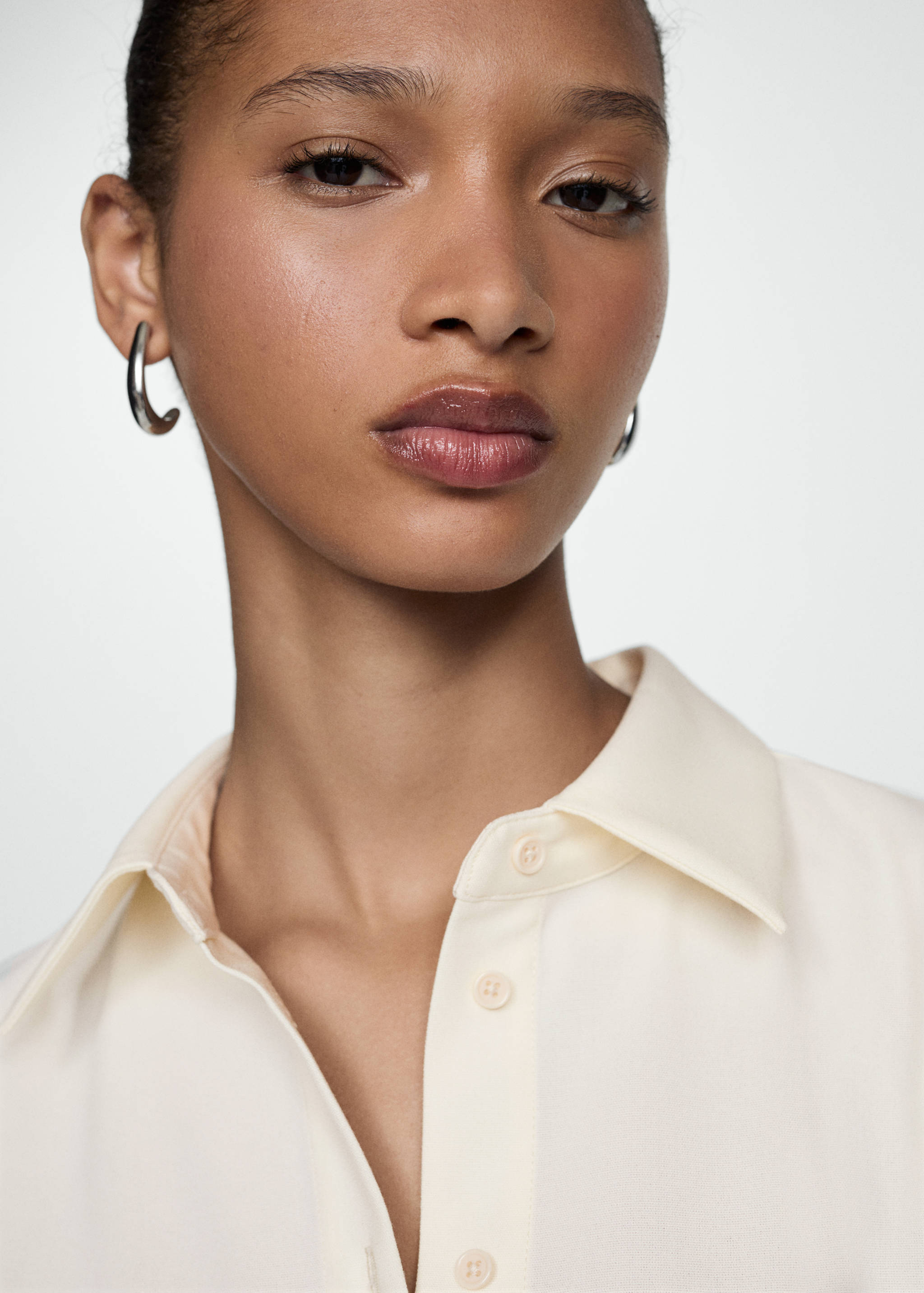 Short shirt dress - Details of the article 1