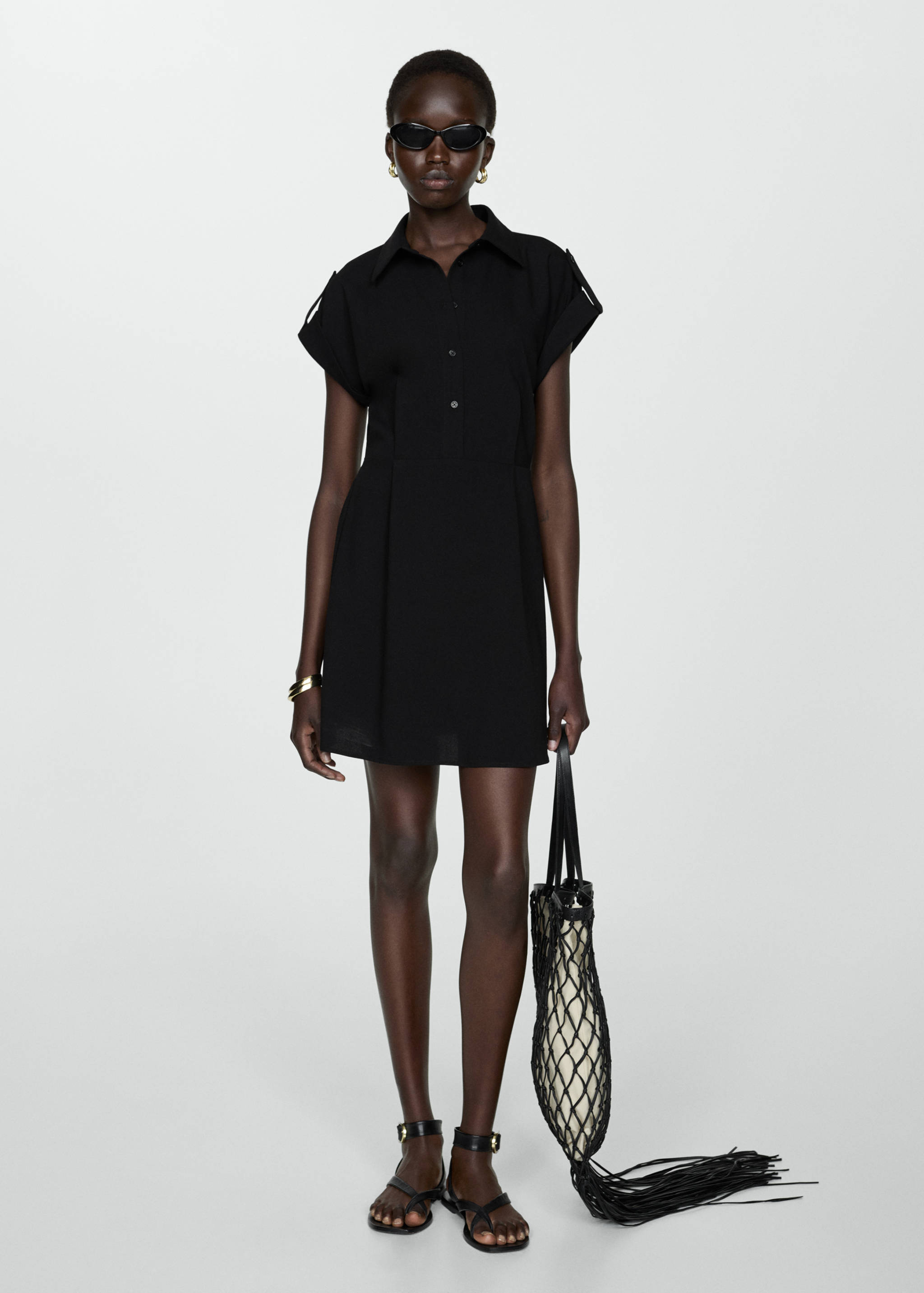 Short shirt dress - General plane