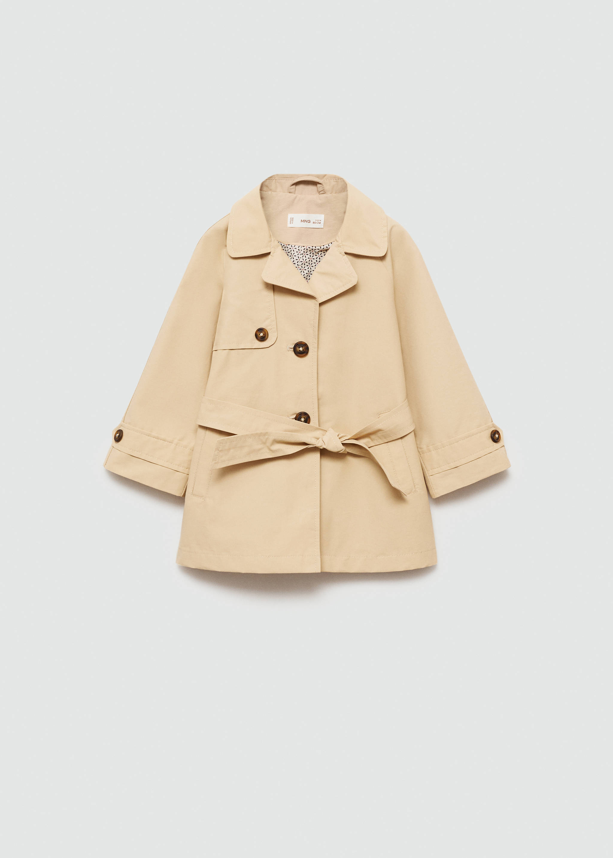 Trench classique ceinture - Article sans modèle