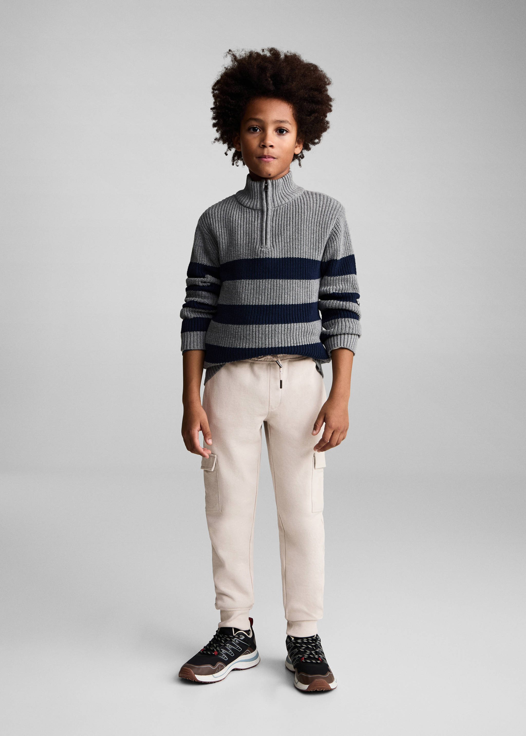 Cargo jogger trousers - General plane