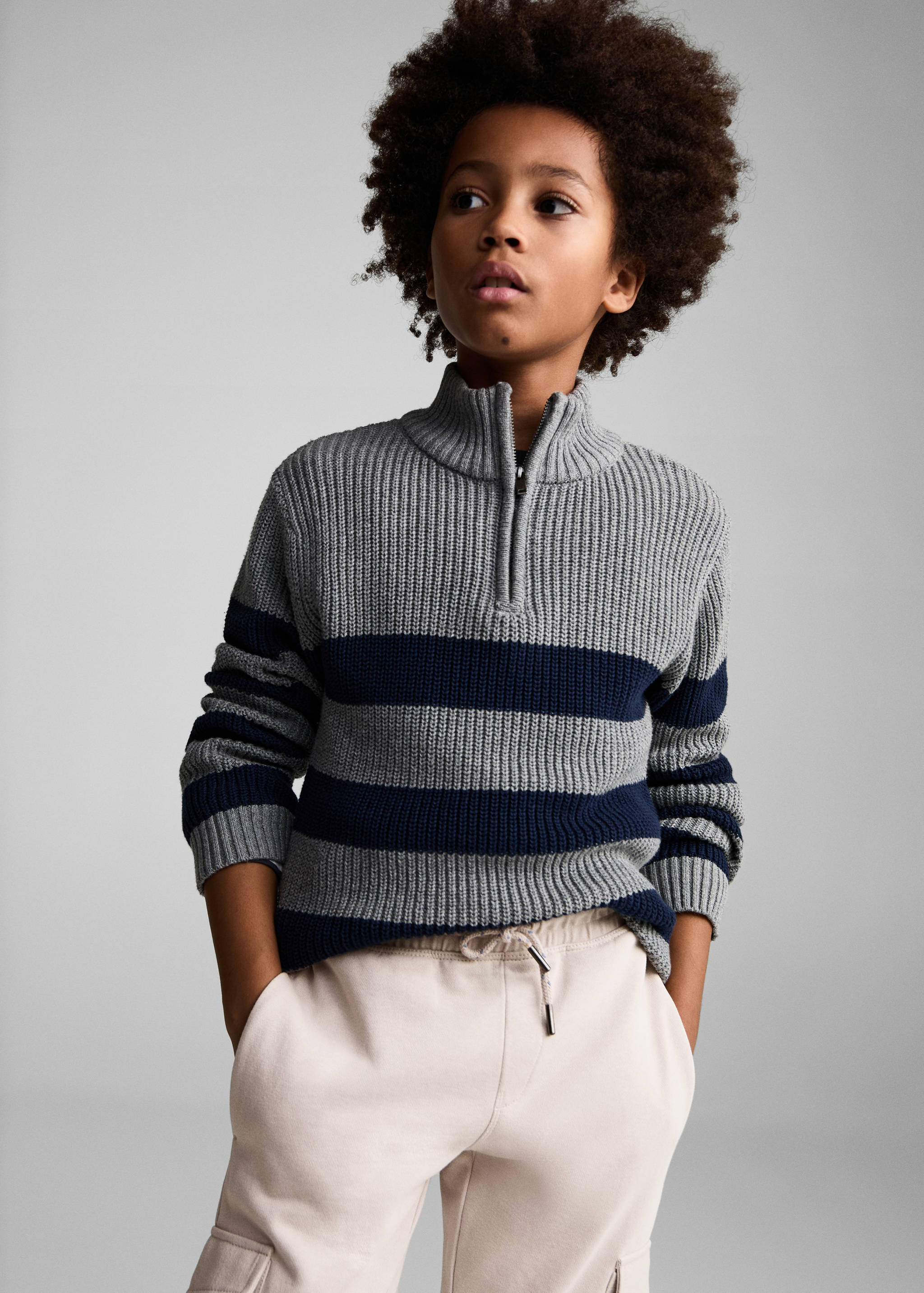 Cargo jogger trousers - Medium plane