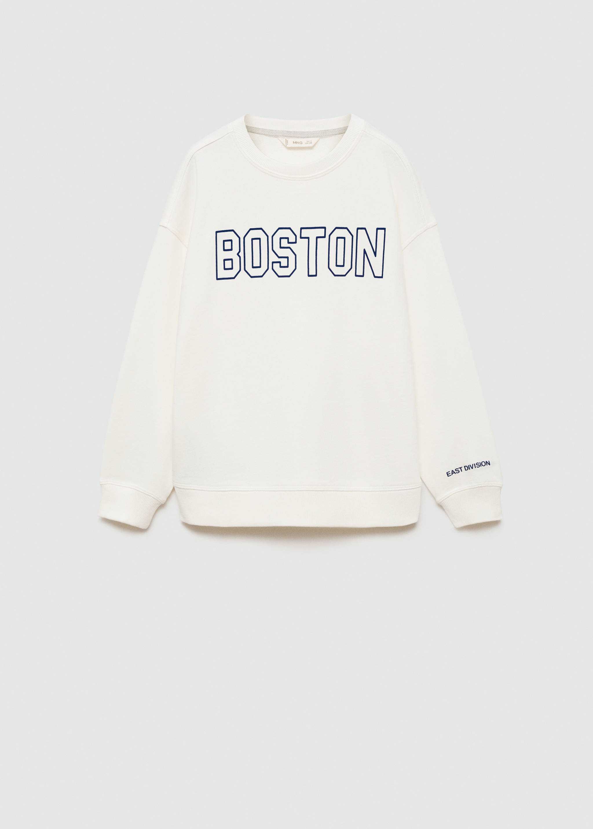 Printed cotton sweatshirt - Article without model