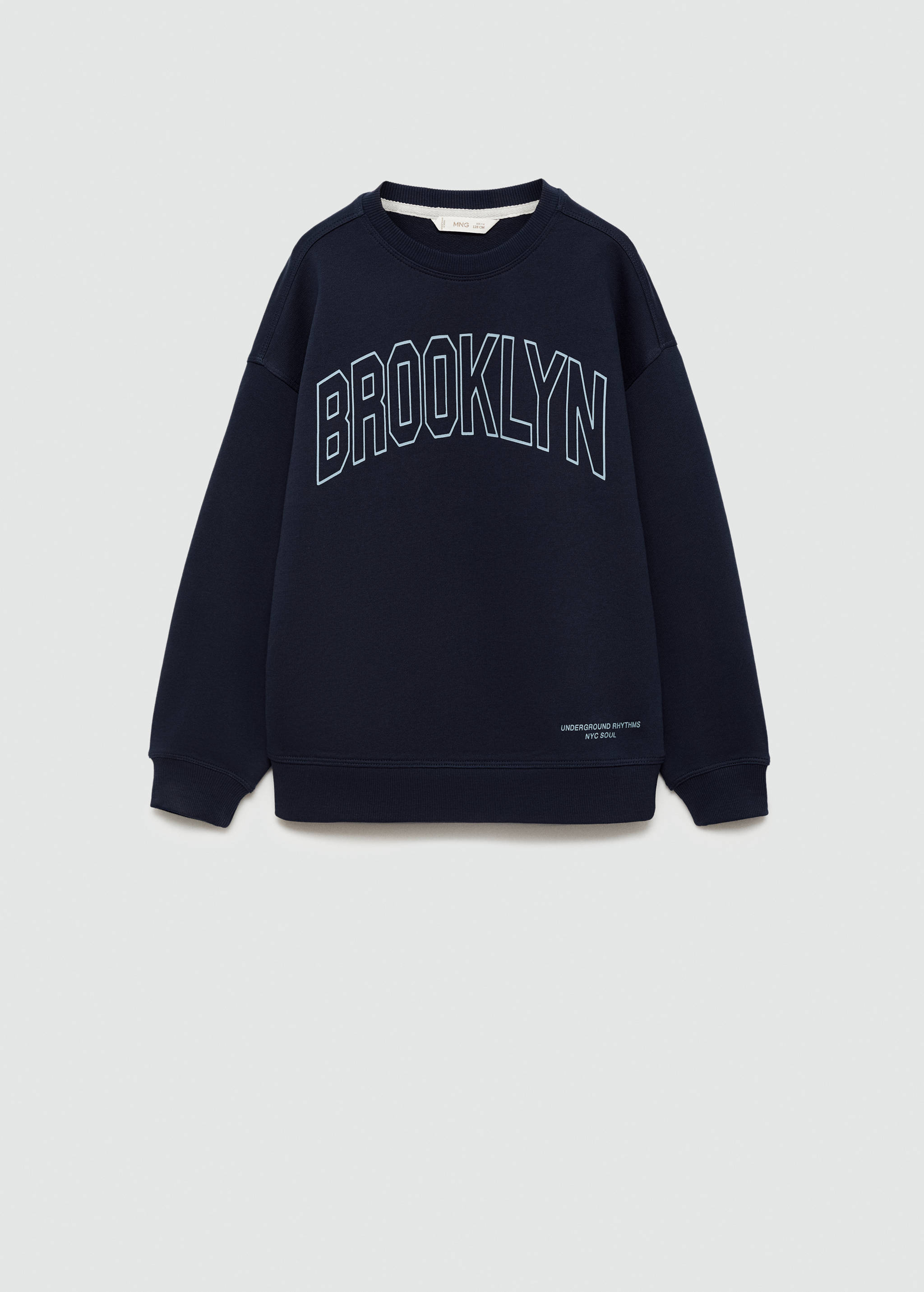 Printed cotton sweatshirt - Article without model