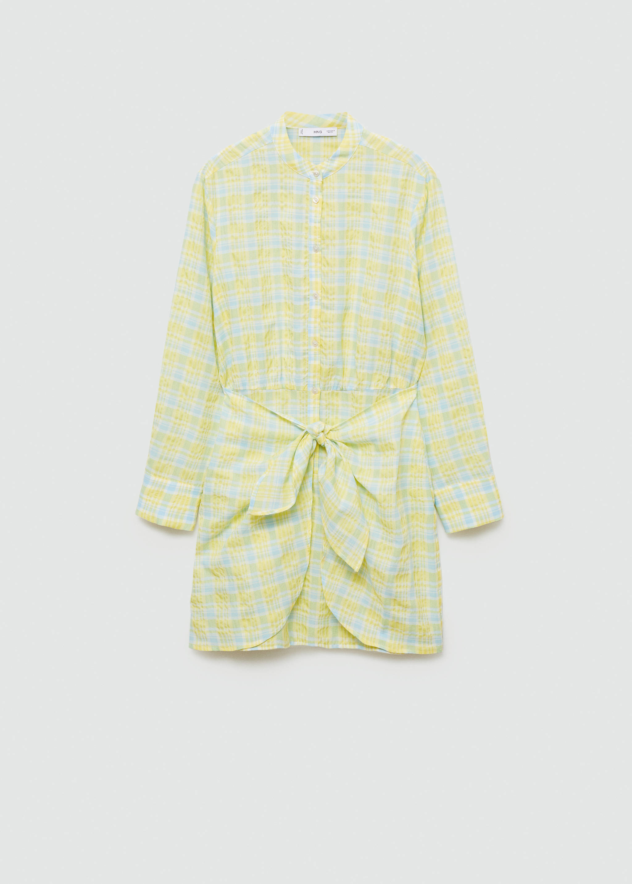 Check bow dress - Article without model