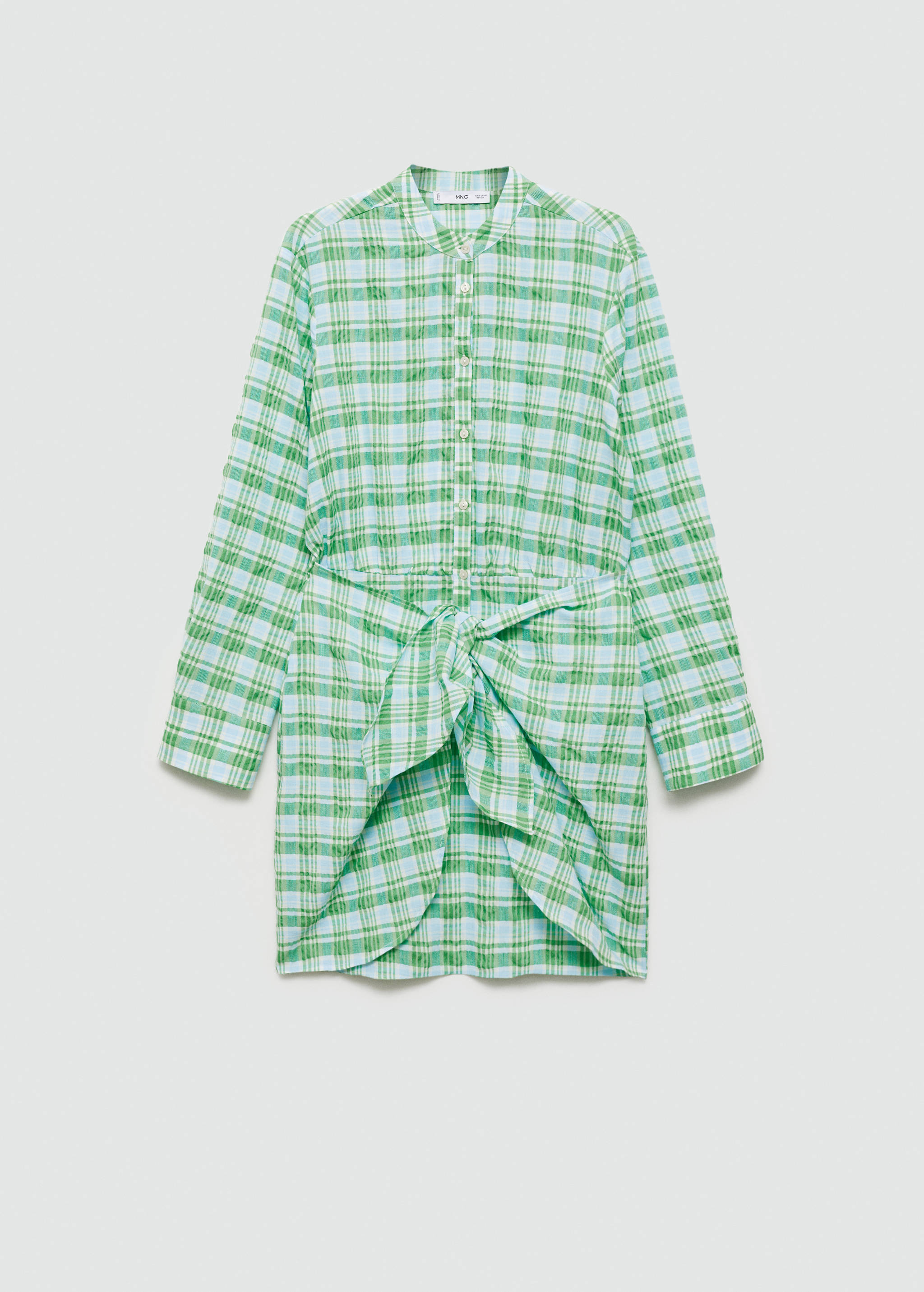 Check bow dress - Article without model