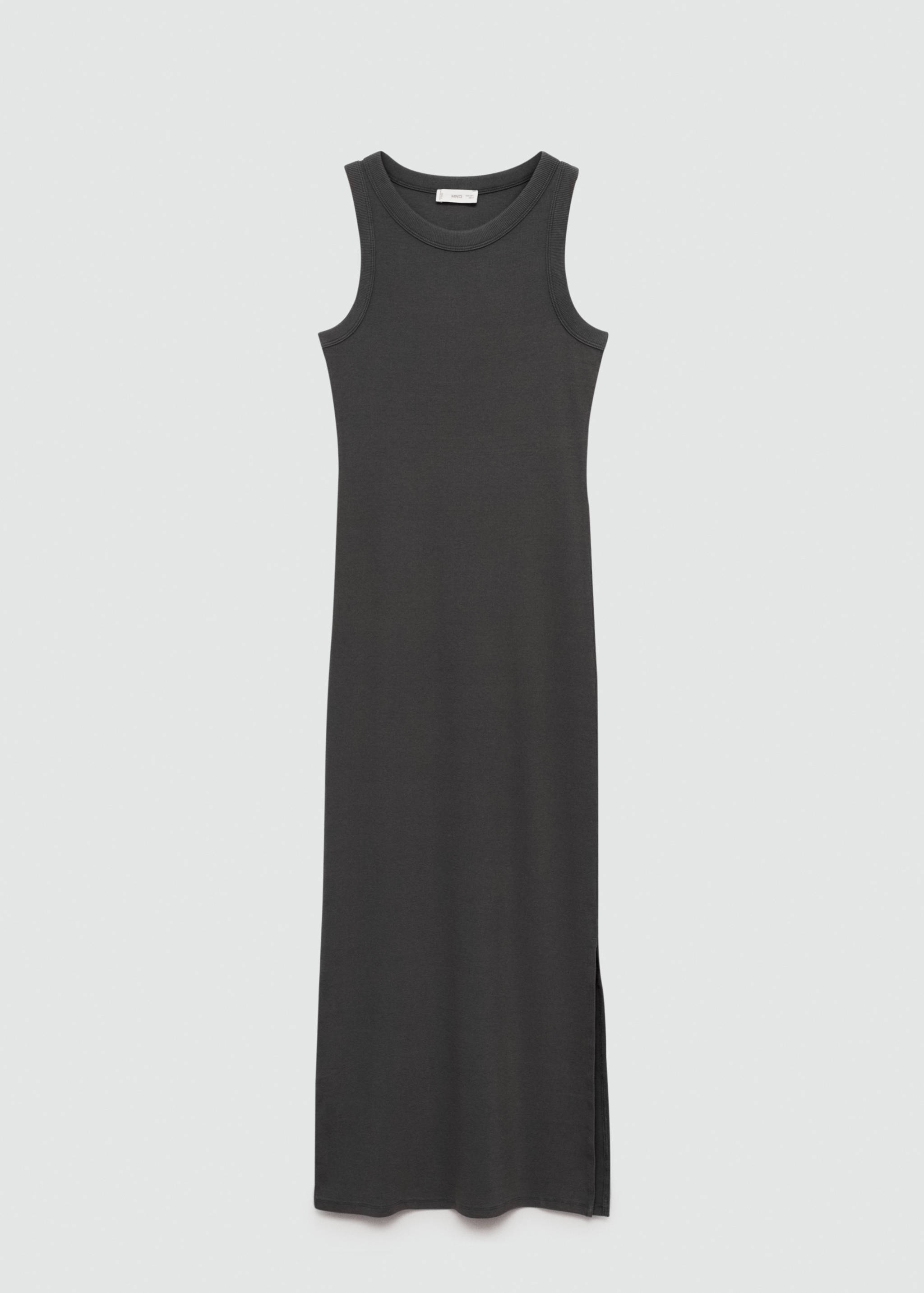 Slit long dress - Article without model